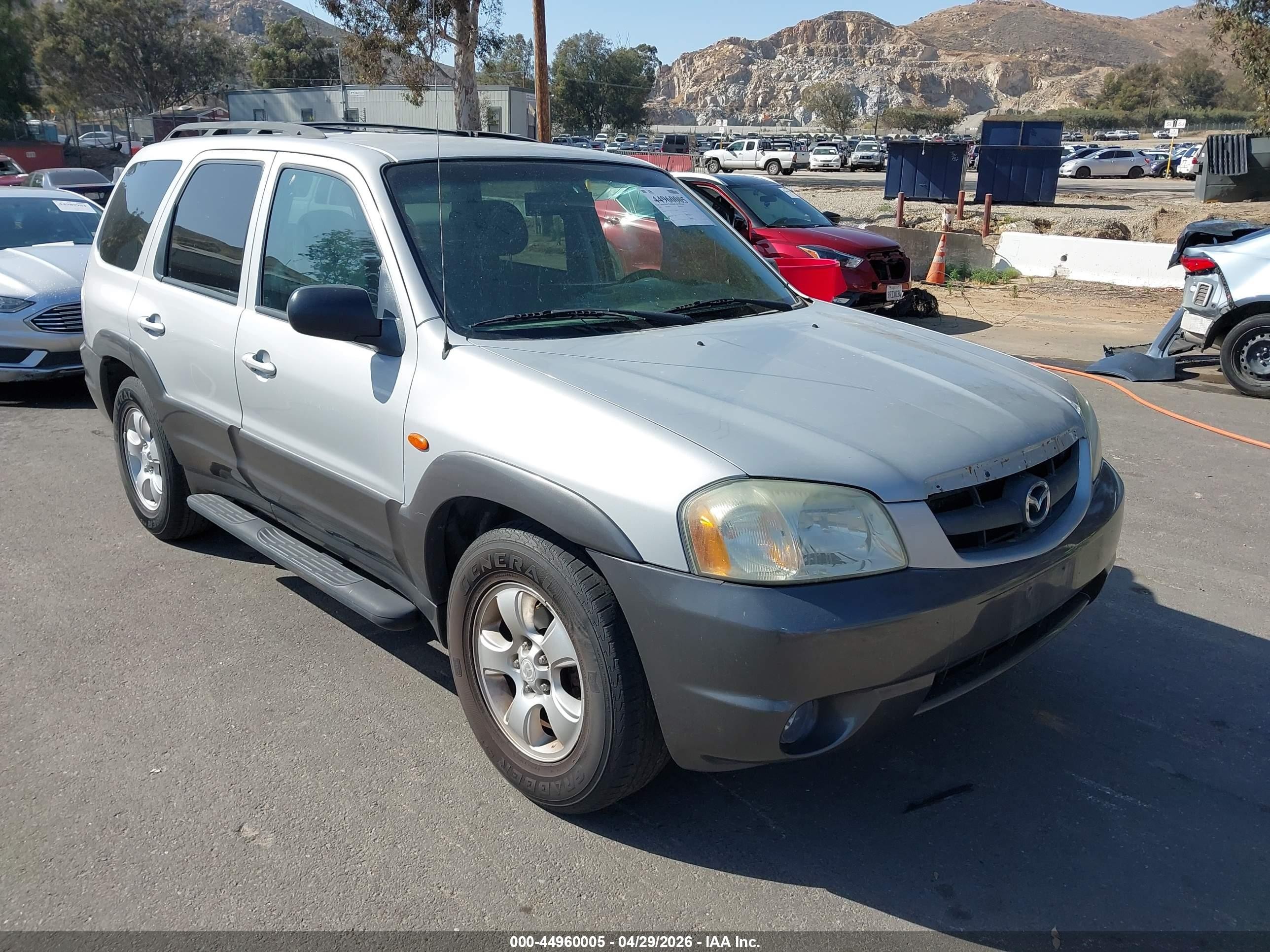 2004 Mazda Tribute LX, VIN 4F2YZ04134KM31115 — Normal wear