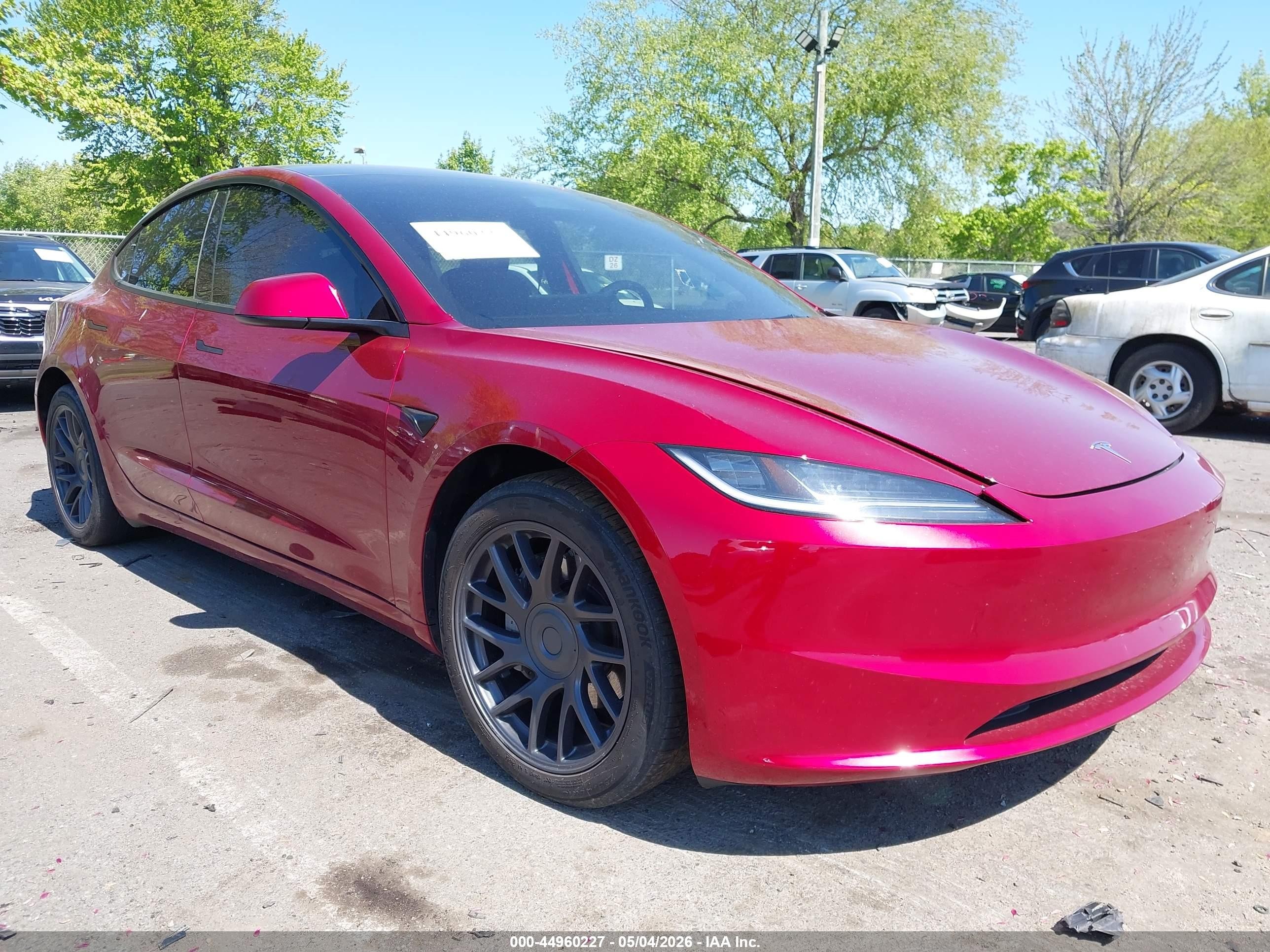 2024 Tesla Model 3 Long Range, VIN 5YJ3E1EBXRF843667 — All over