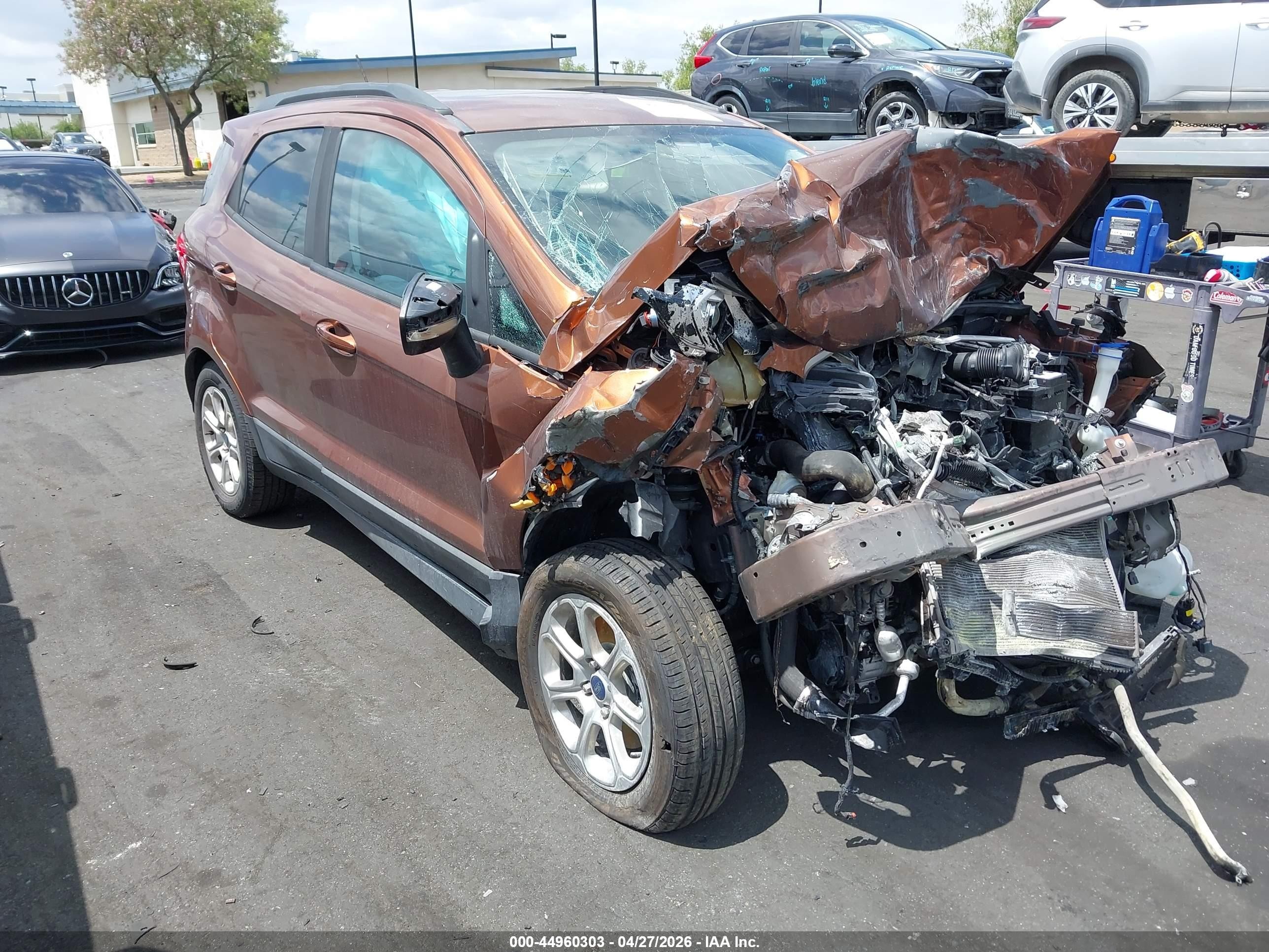 2020 Ford EcoSport SE, VIN MAJ3S2GE6LC345112 — Front end
