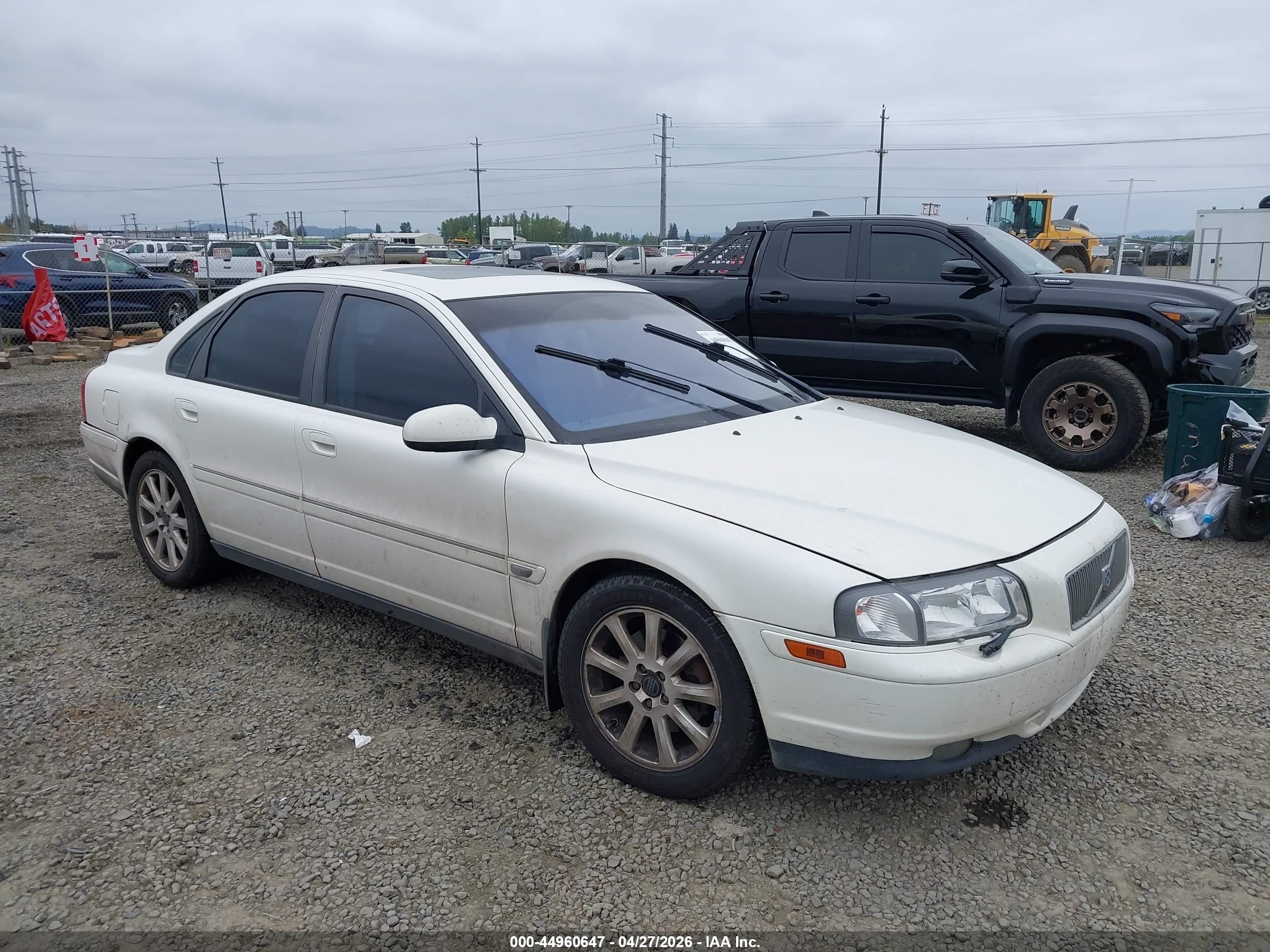 2003 Volvo S80, VIN YV1TS91Z631306301 — Rear end