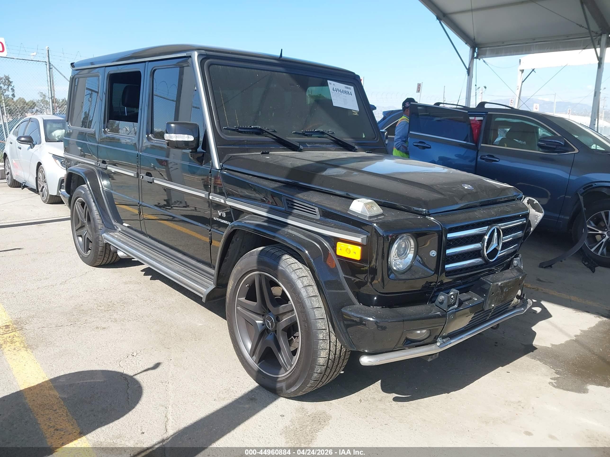 2010 Mercedes-Benz G, VIN WDCYC7BFXAX184306 — Перед