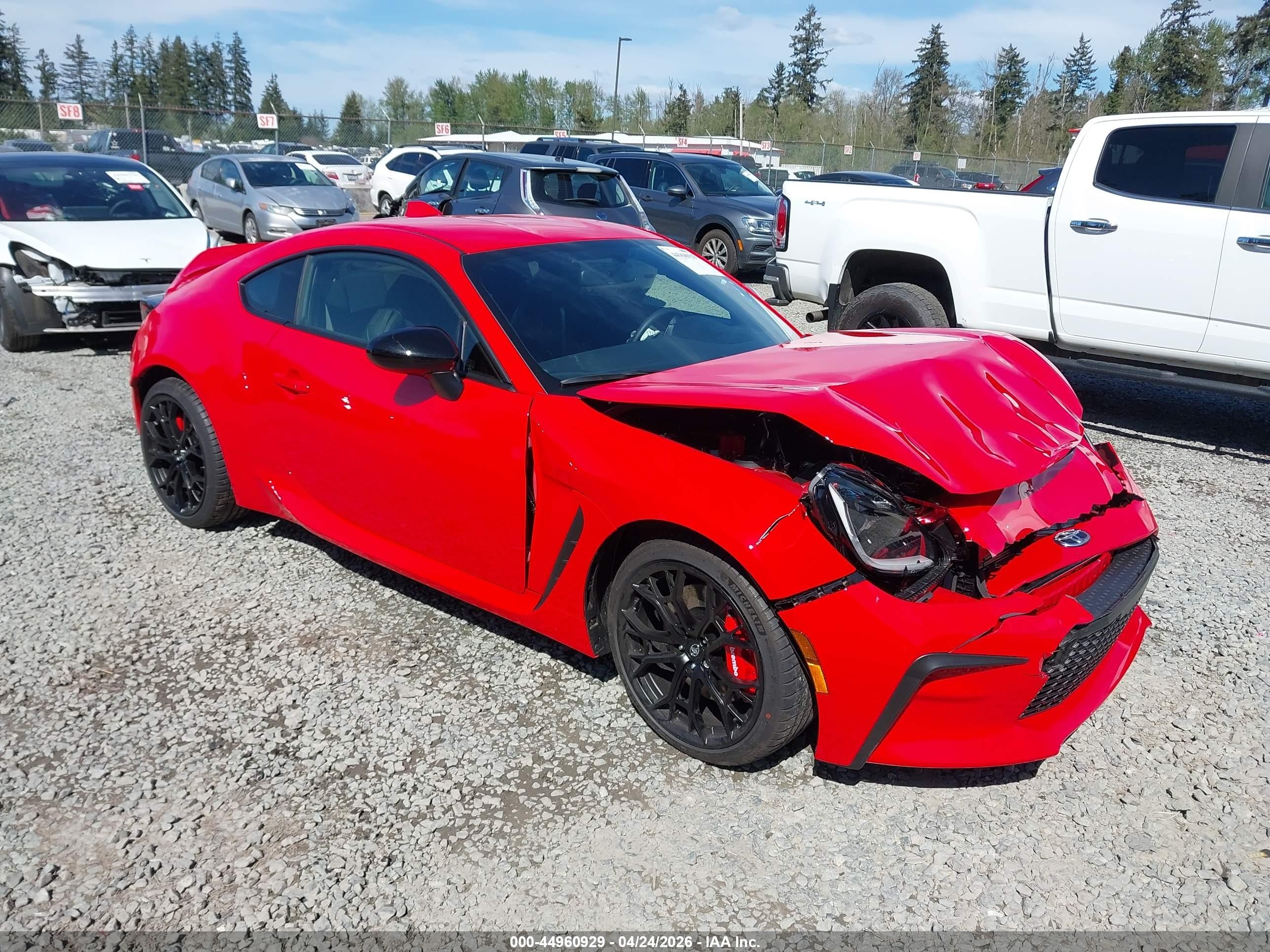 2026 Toyota 86 Premium, VIN JF1ZNBE14T9077689 — Rear end