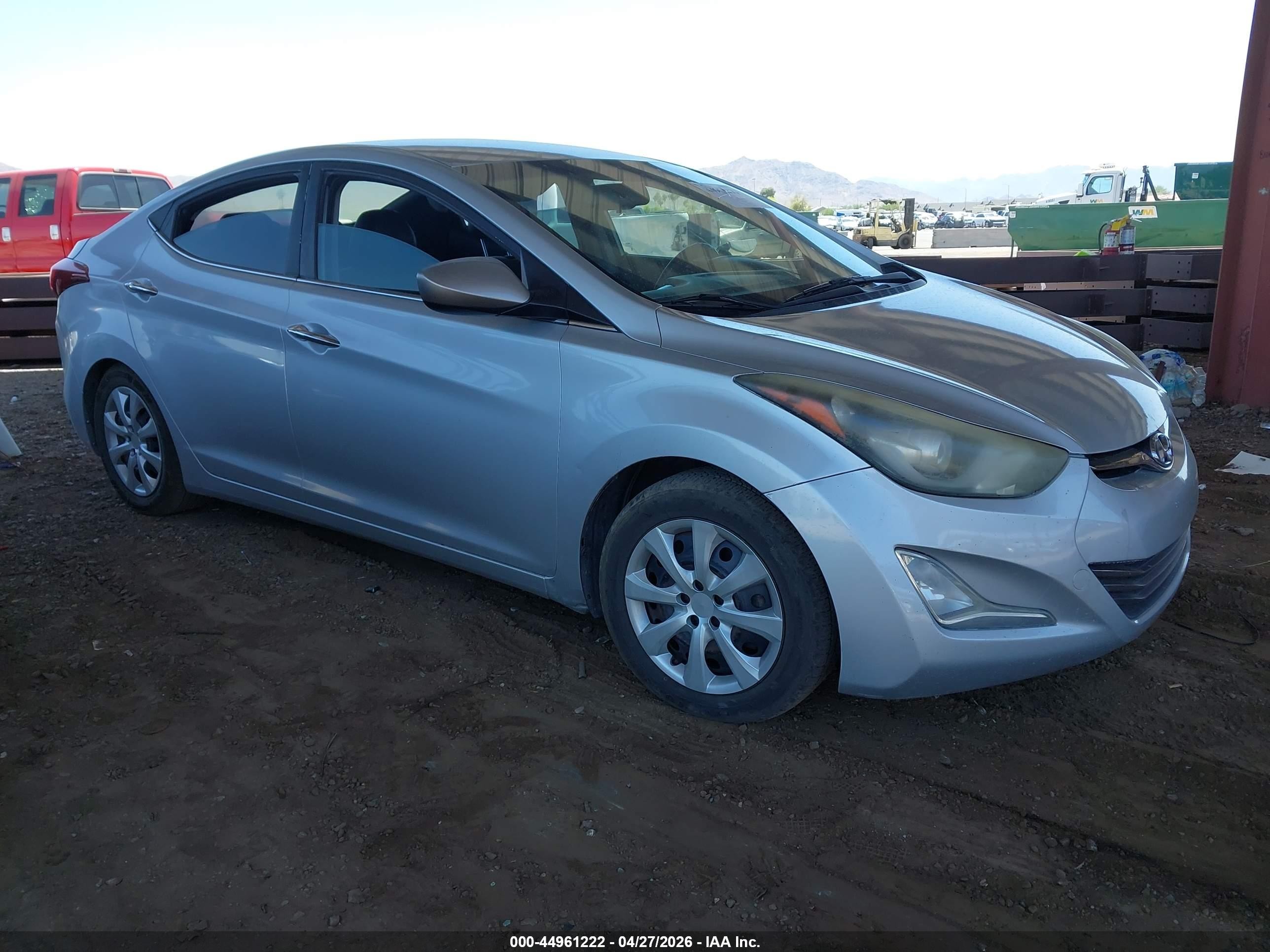 2015 Hyundai Elantra SE, VIN KMHDH4AEXFU361163 — Normal wear