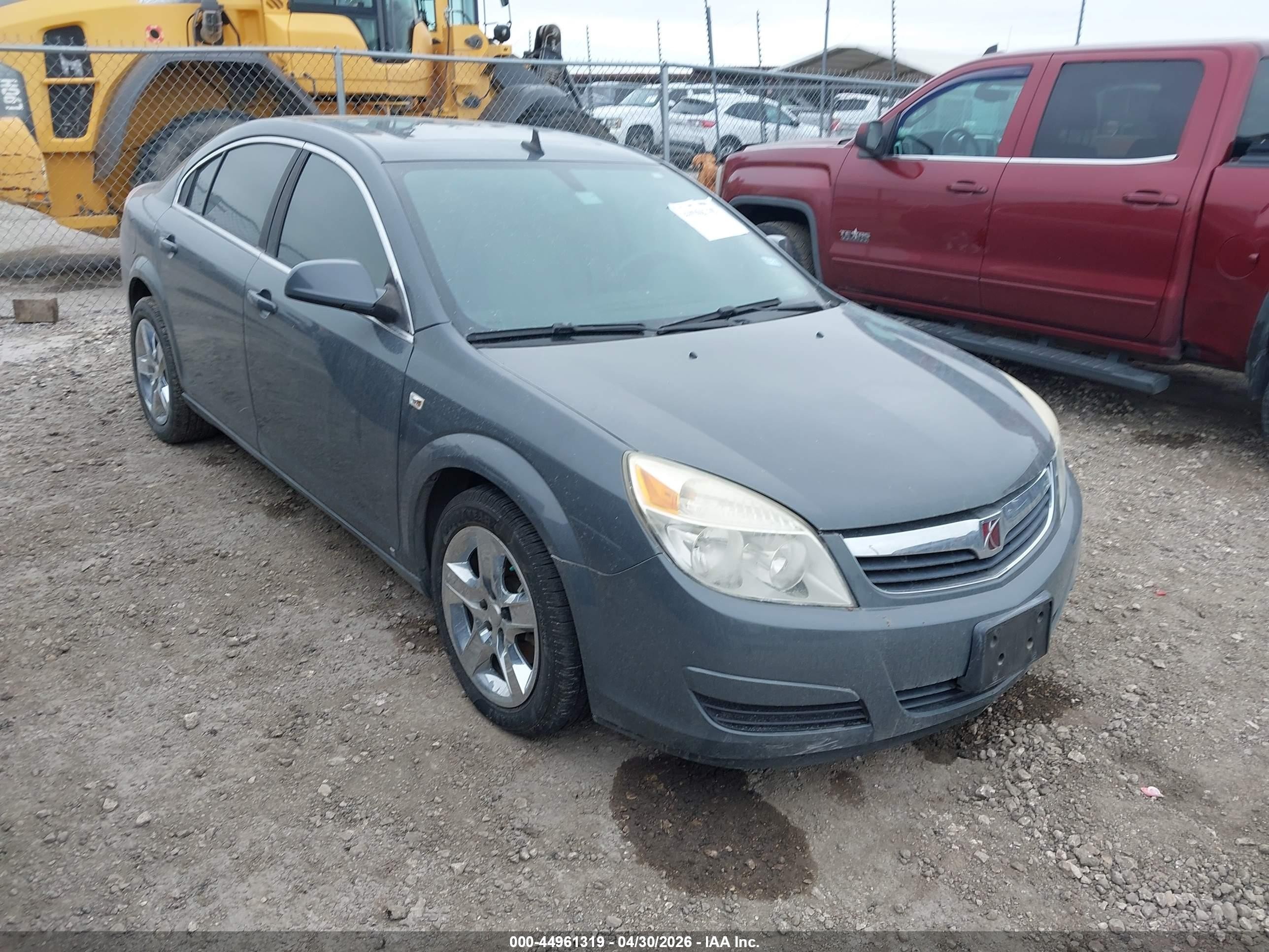 2009 Saturn Aura XE, VIN 1G8ZS57BX9F179061 — Undercarriage