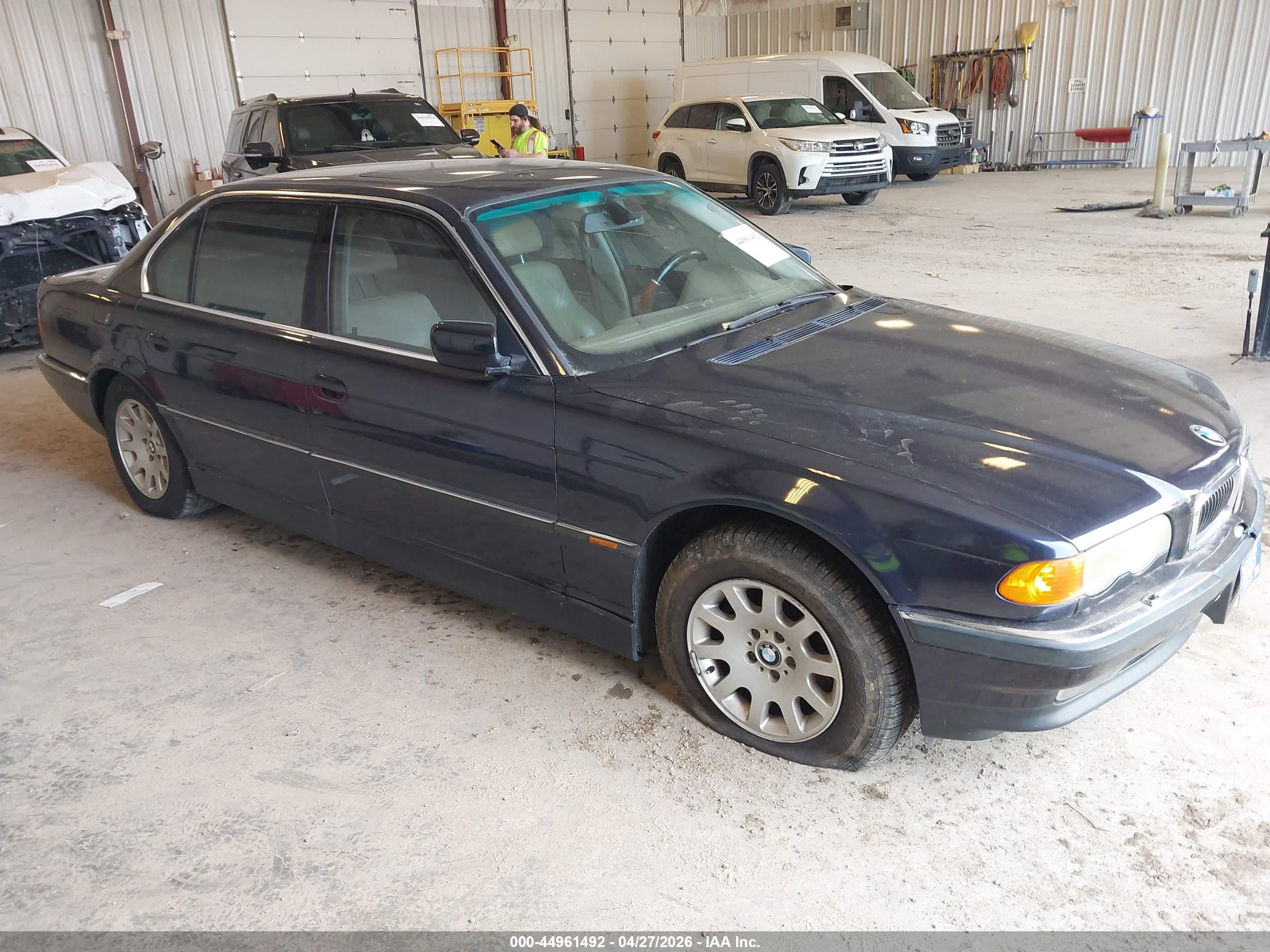 2000 BMW 7 Series 740iL, VIN WBAGH8343YDP07762 — Обычный износ