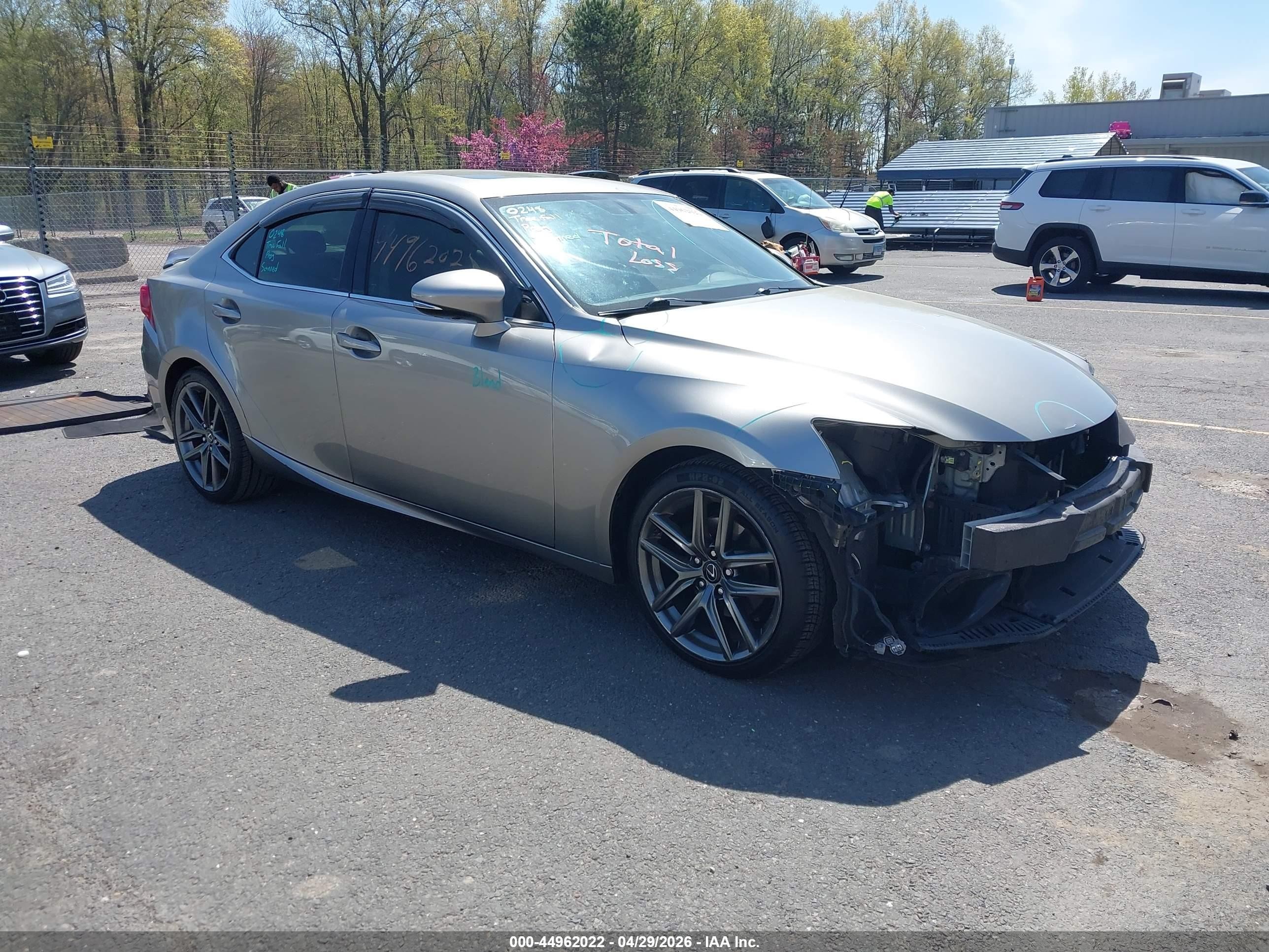 2014 Lexus IS 250, VIN JTHCF1D28E5005744 — Front end