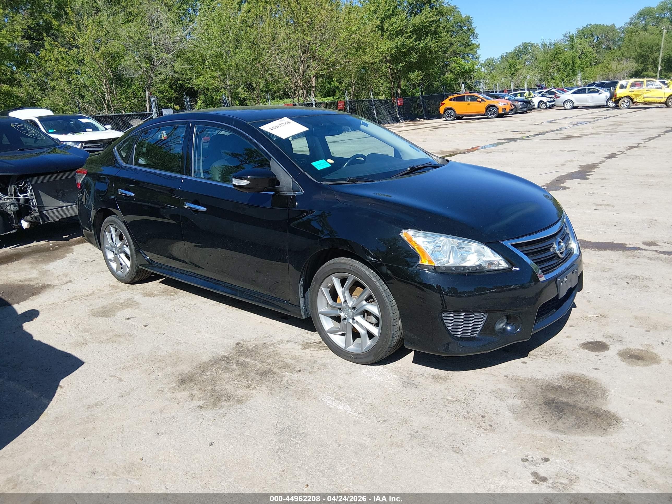 2015 Nissan Sentra SV, VIN 3N1AB7AP5FY263377 — Side
