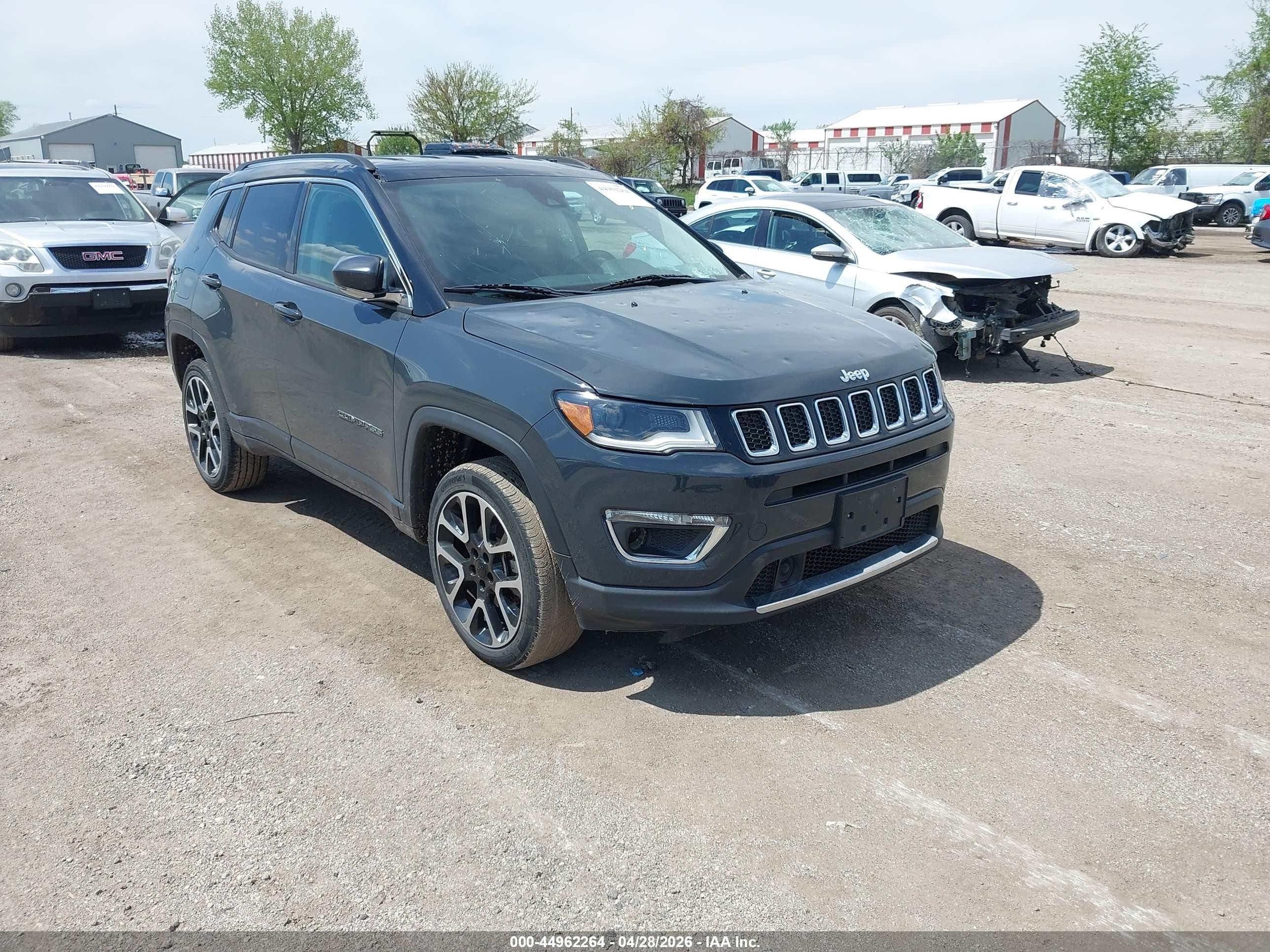 2018 Jeep Compass Limited, VIN 3C4NJDCB4JT362411 — Hail