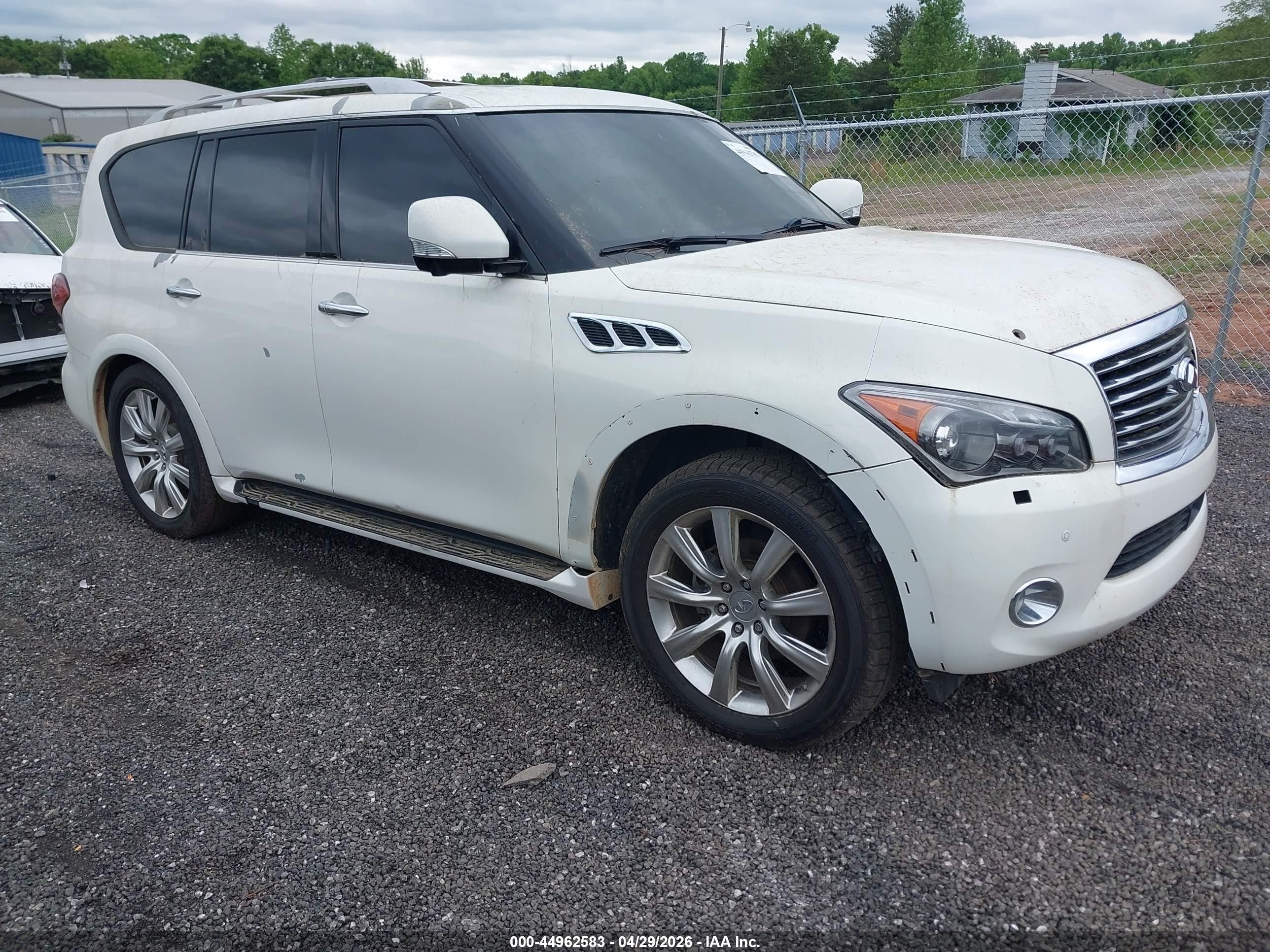 2011 Infiniti QX56 7-passenger, VIN JN8AZ2NE8B9006951 — Repossession