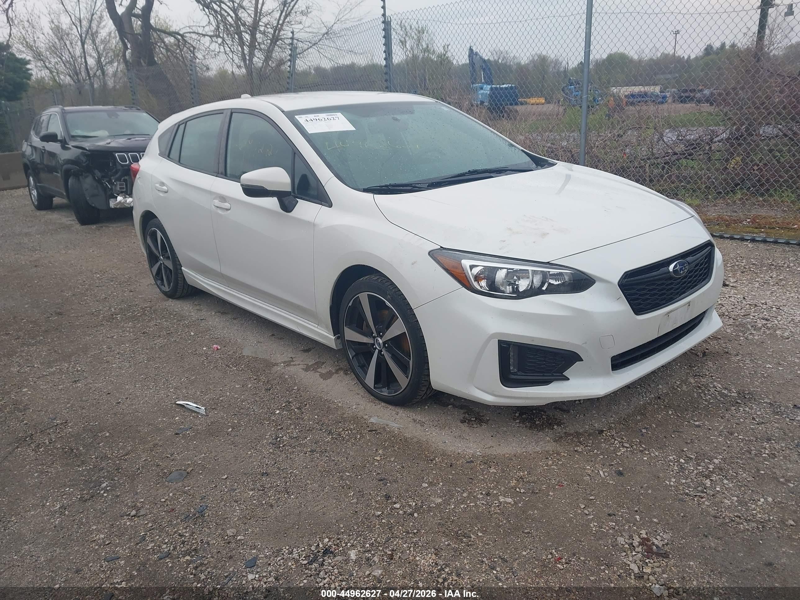 2018 Subaru Impreza Special Sports, VIN 4S3GTAK61J3704933 — Storm