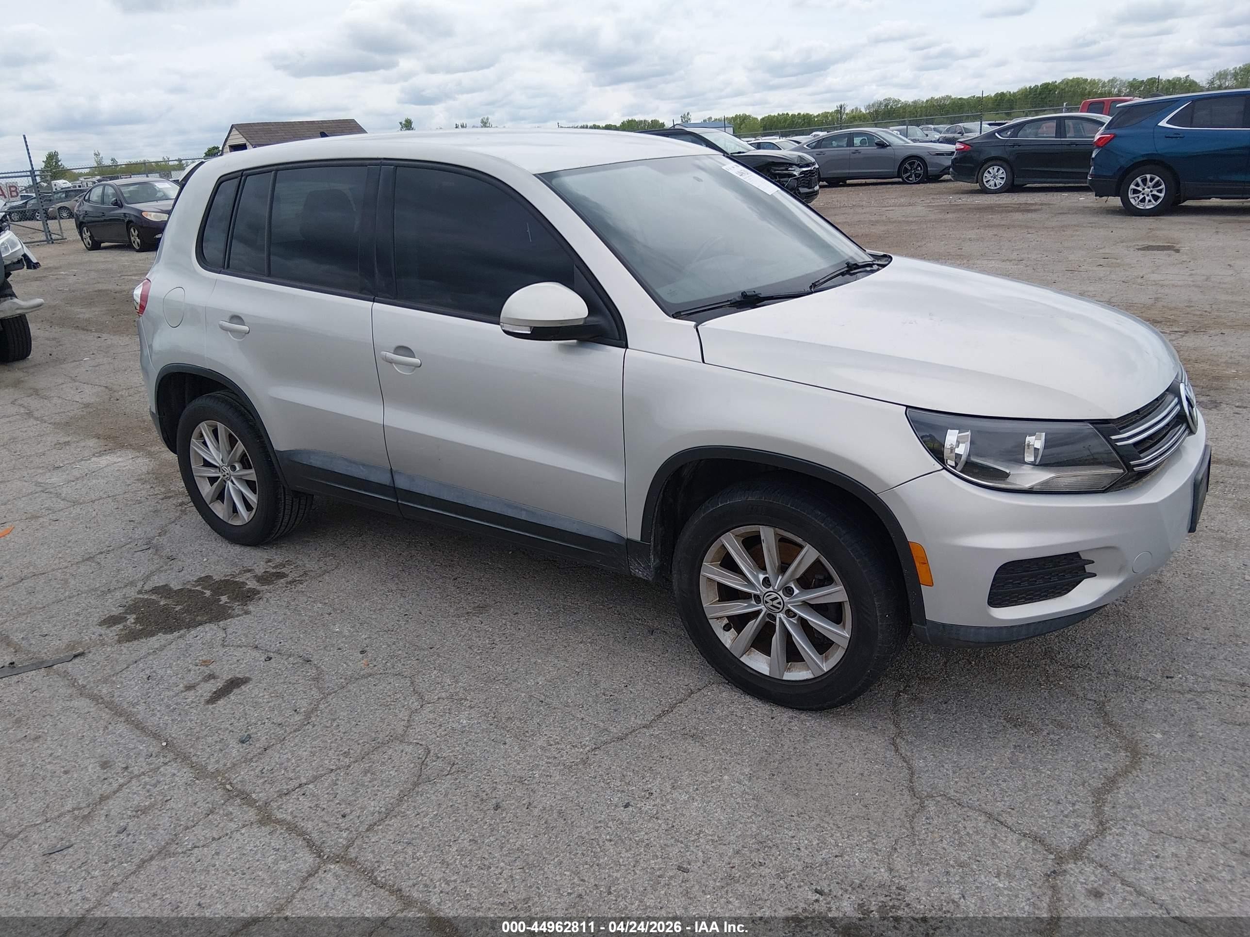 2014 Volkswagen Tiguan S, VIN WVGAV3AX7EW551738 — Storm