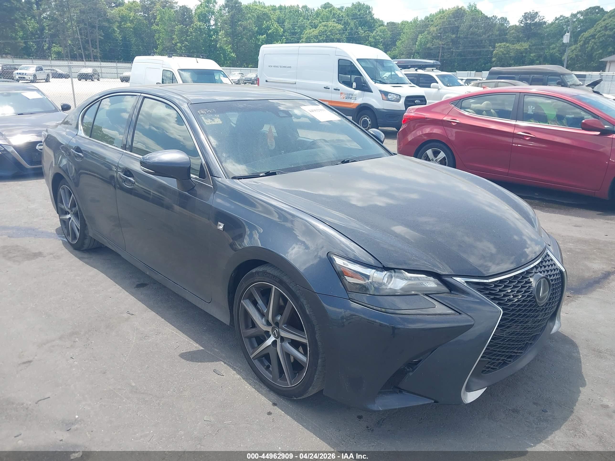 2018 Lexus GS 350 F Sport, VIN JTHBZ1BL3JA016361 — Repossession