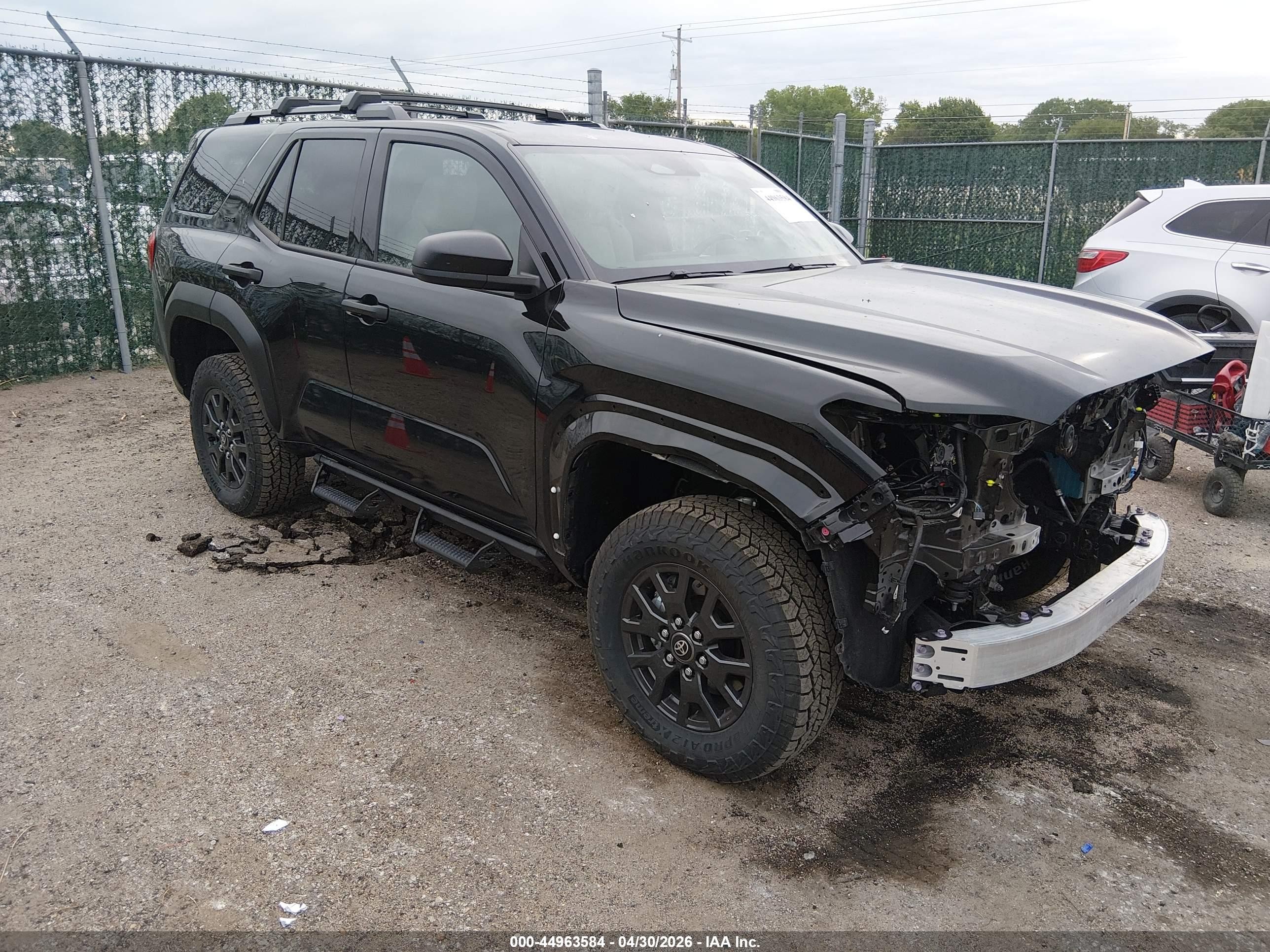 2026 Toyota 4Runner SR5, VIN JTEVA5BR4T5081860 — Front end