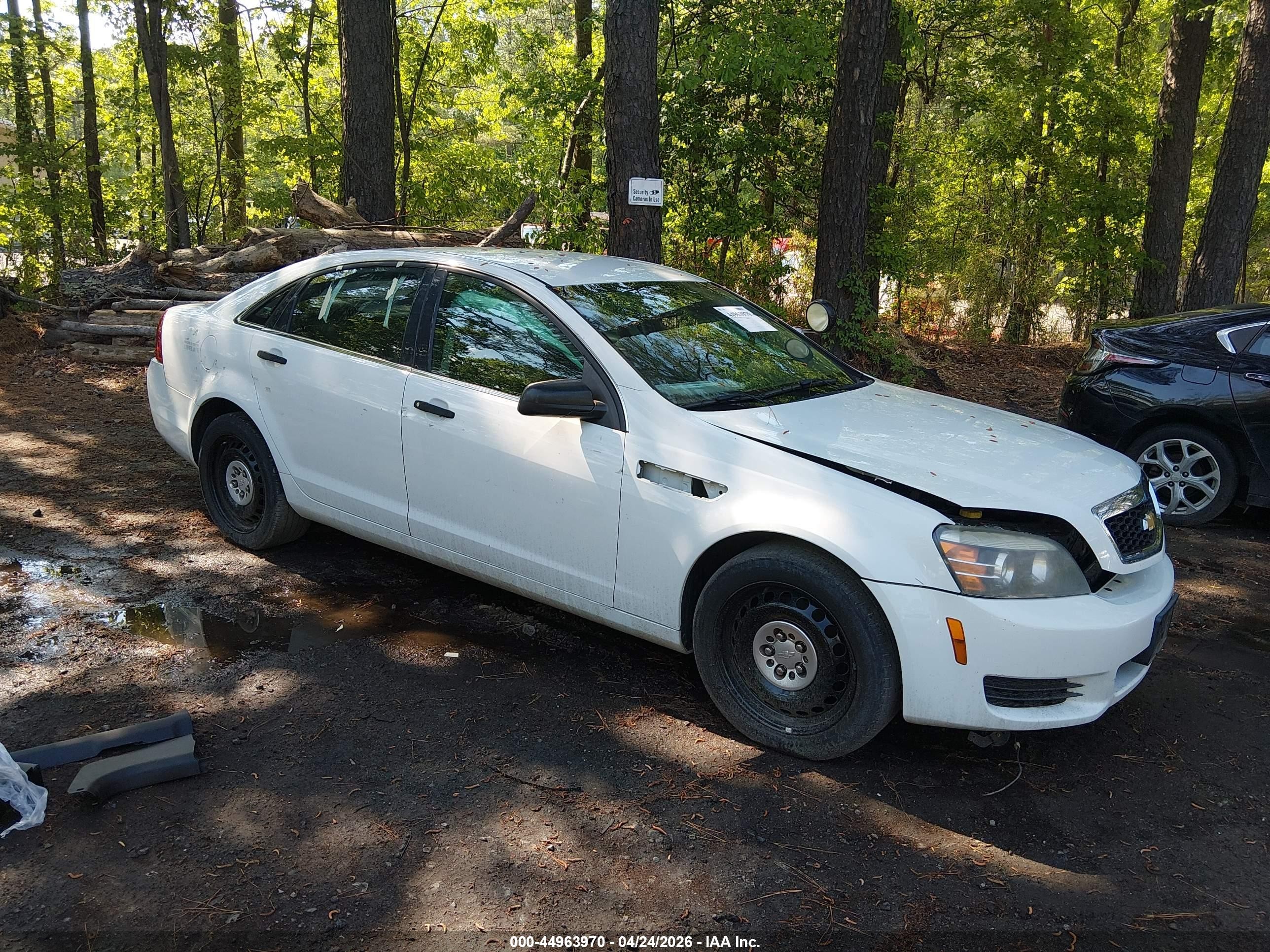 2016 Chevrolet Caprice Police Police, VIN 6G3NS5U20GL218511 — Side