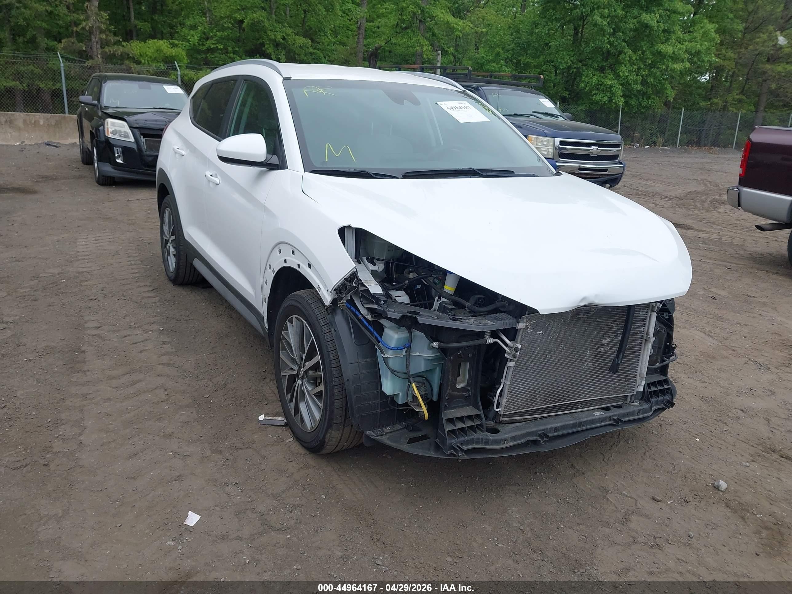 2020 Hyundai Tucson Ultimate, VIN KM8J3CAL9LU199371 — Перед