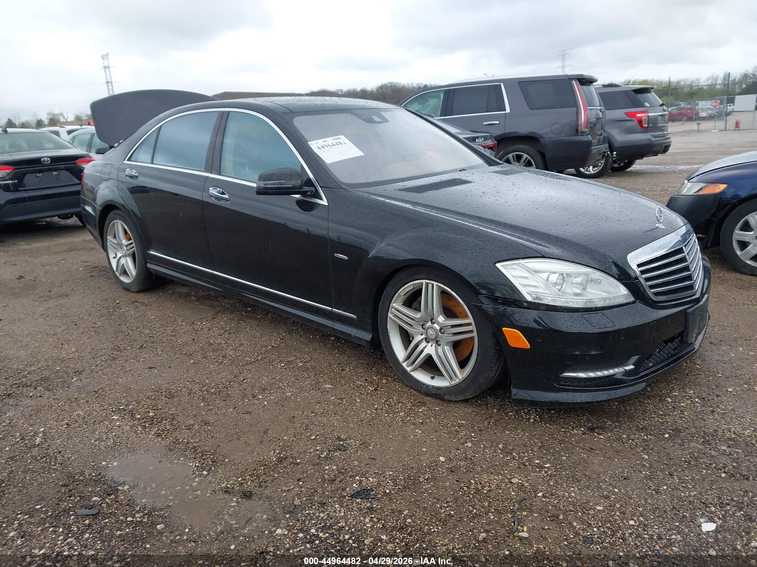 2012 Mercedes-Benz S 550, VIN WDDNG9EB1CA466640 — Storm