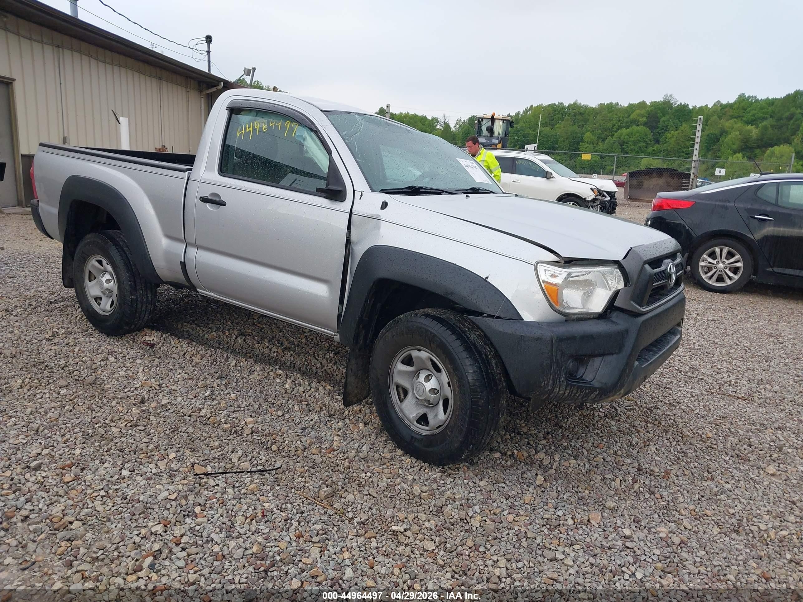 2013 Toyota Tacoma, VIN 5TFPX4ENXDX017455 — Roof
