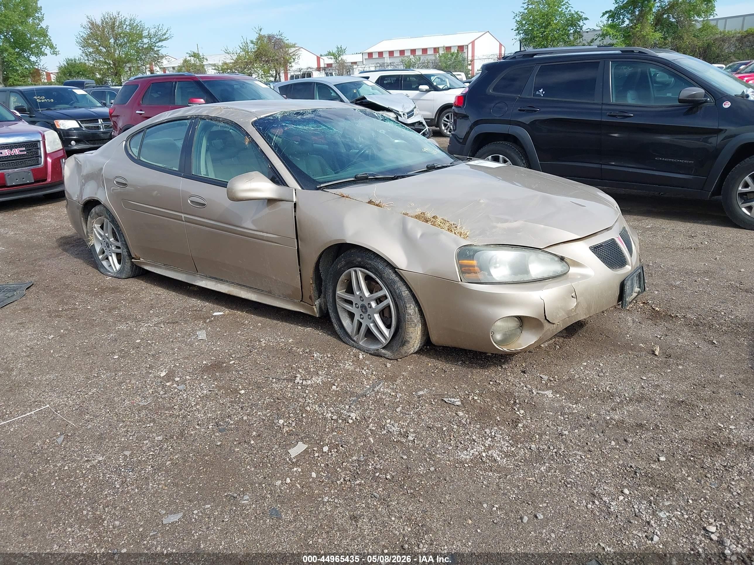 2005 Pontiac Grand Prix GTP, VIN 2G2WR524751329260 — Rollover
