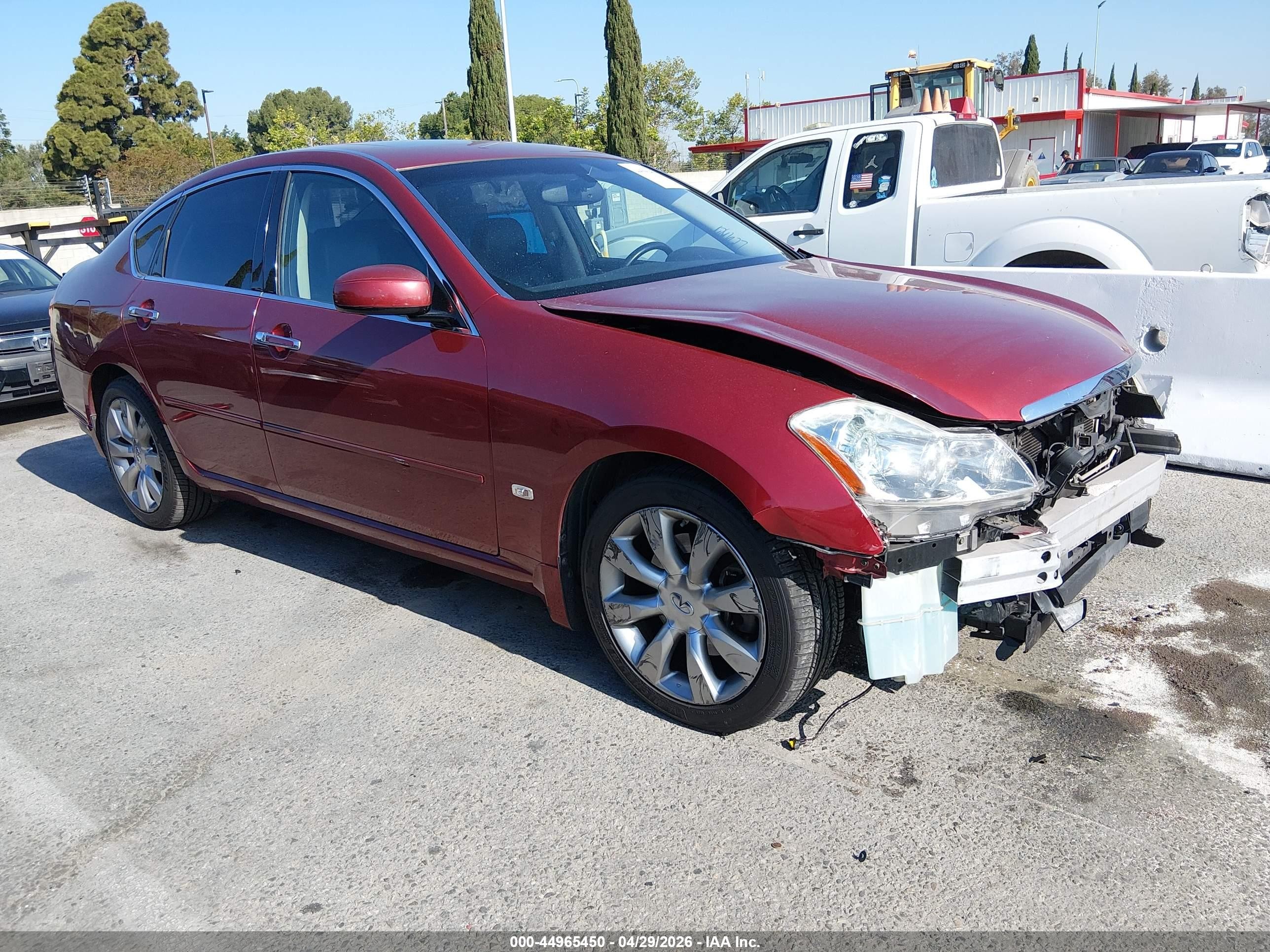 2006 Infiniti M, VIN JNKBY01E76M202040 — Front end