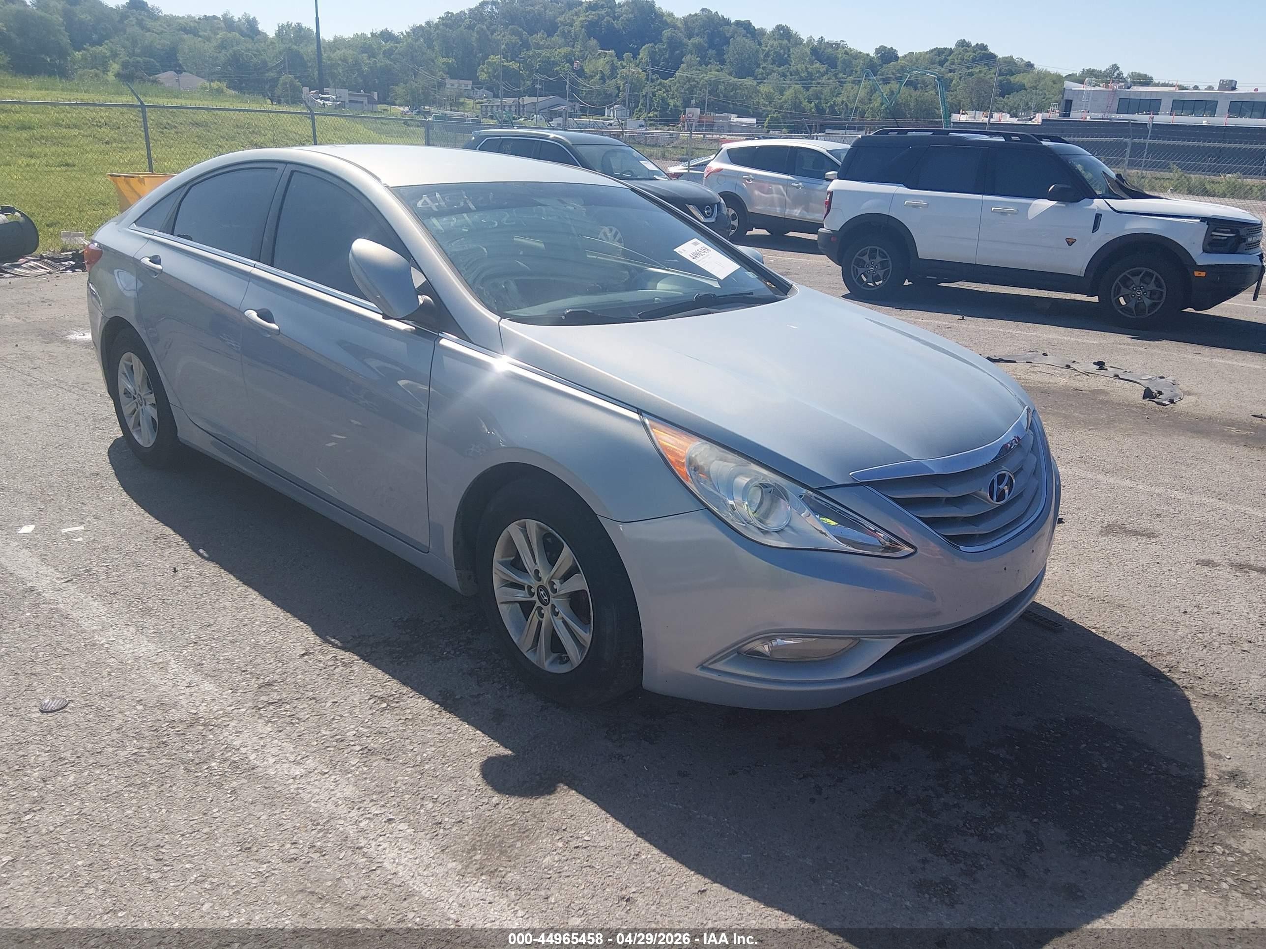 2013 Hyundai Sonata GLS, VIN 5NPEB4AC9DH539595 — Fresh water flood