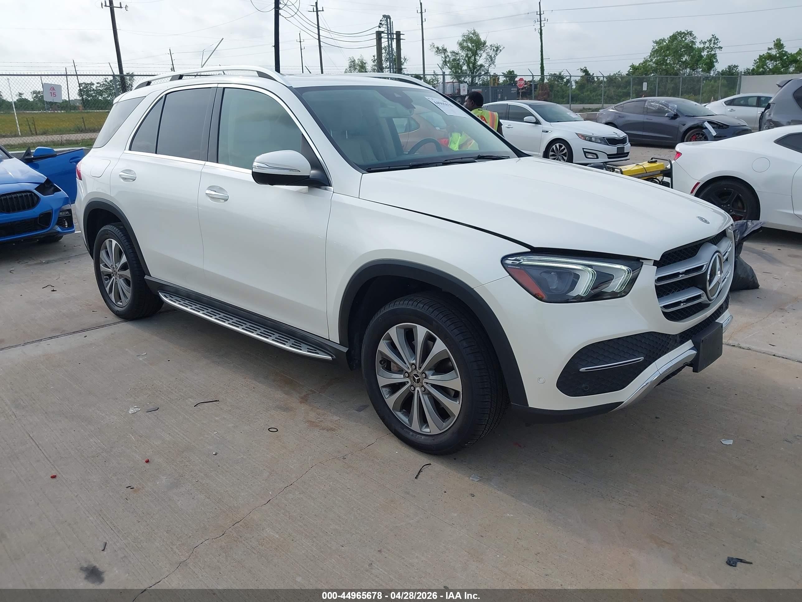 2020 Mercedes-Benz GLE 350, VIN 4JGFB4JB1LA292747 — Water / flood