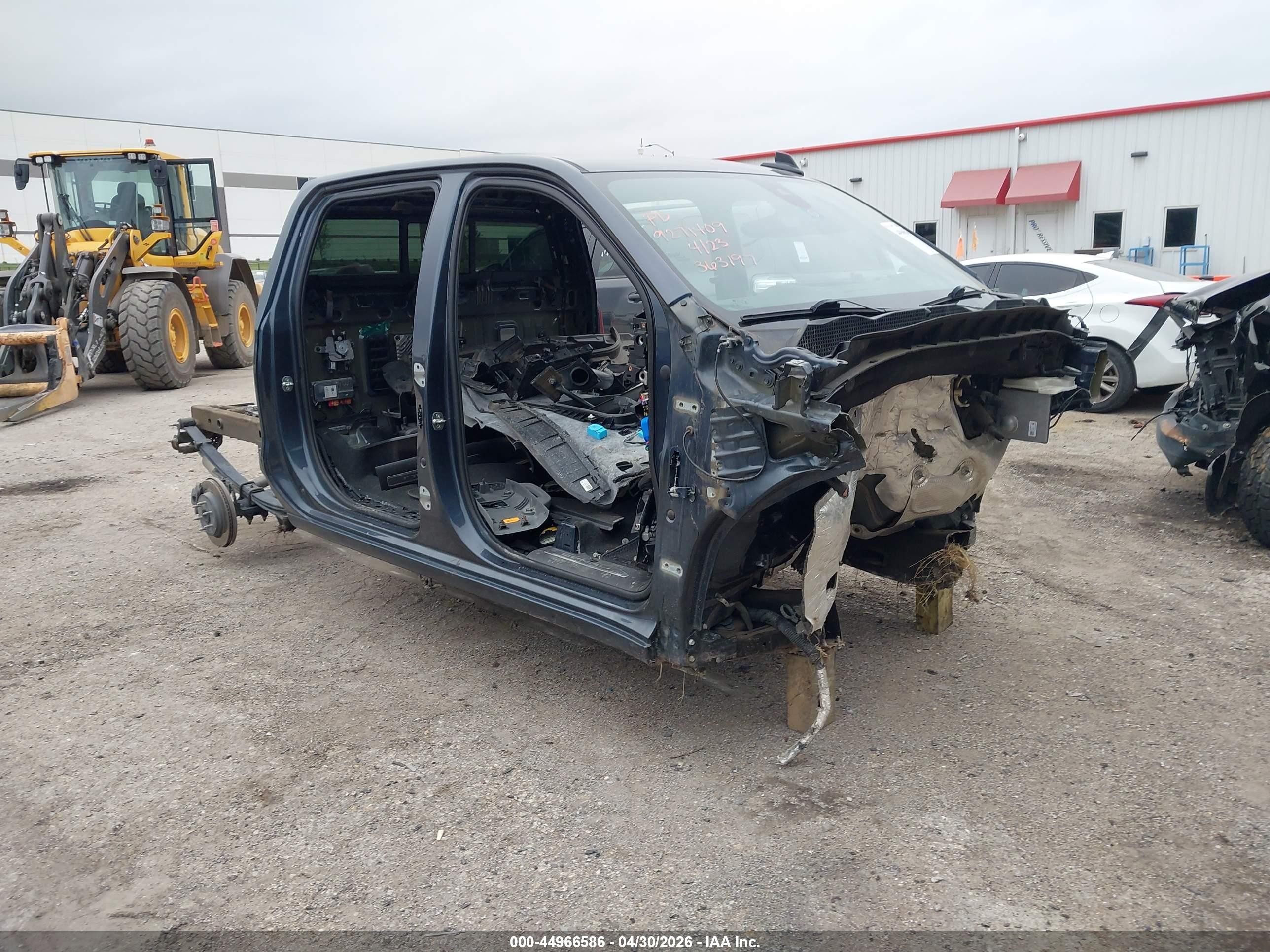 2021 GMC Sierra 1500 Denali, VIN 1GTU9FEL7MZ363197 — Stripped