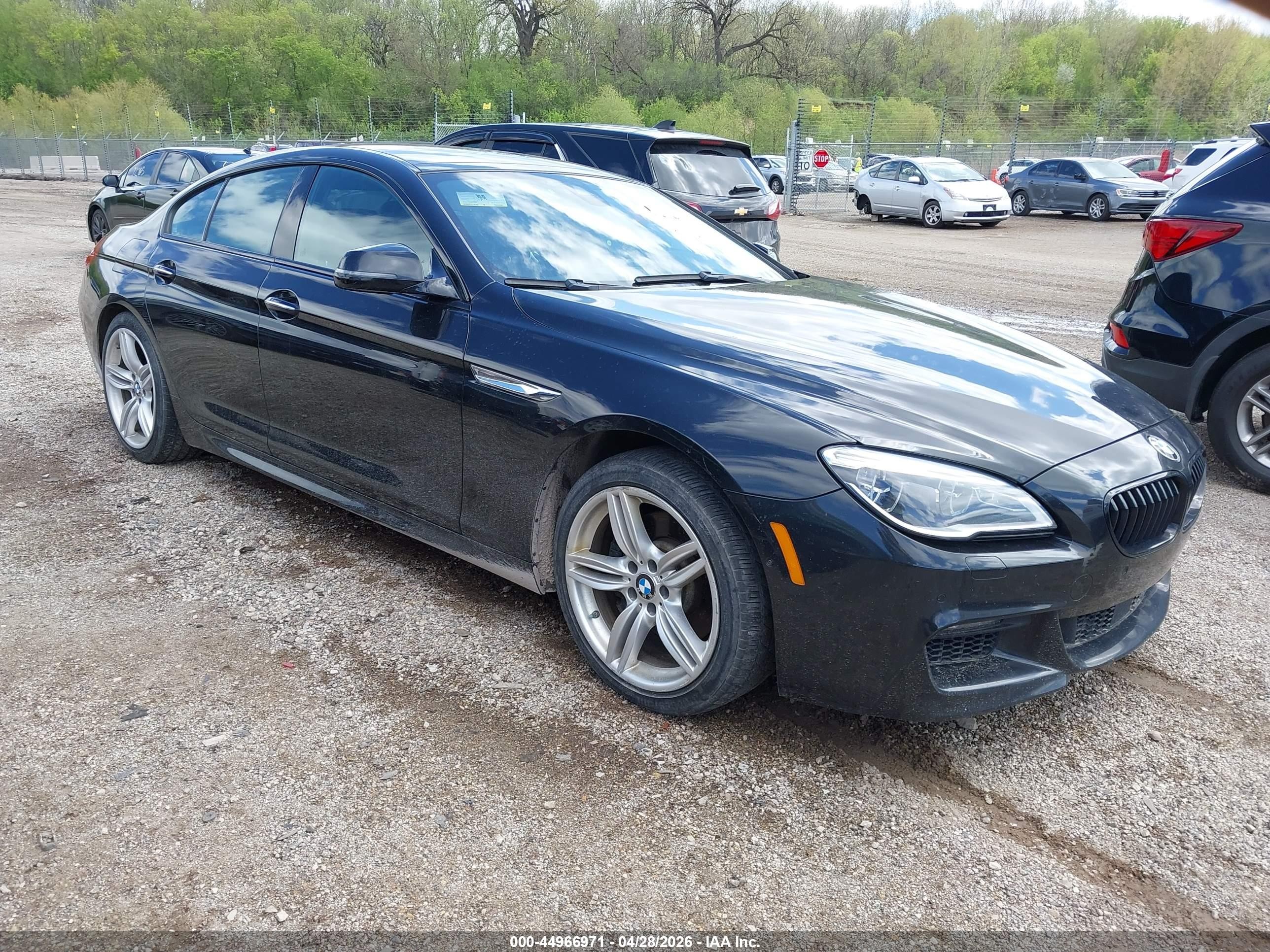 2019 BMW 6 Series 640i xDrive, VIN WBA6D2C52KGT73601 — Rear end