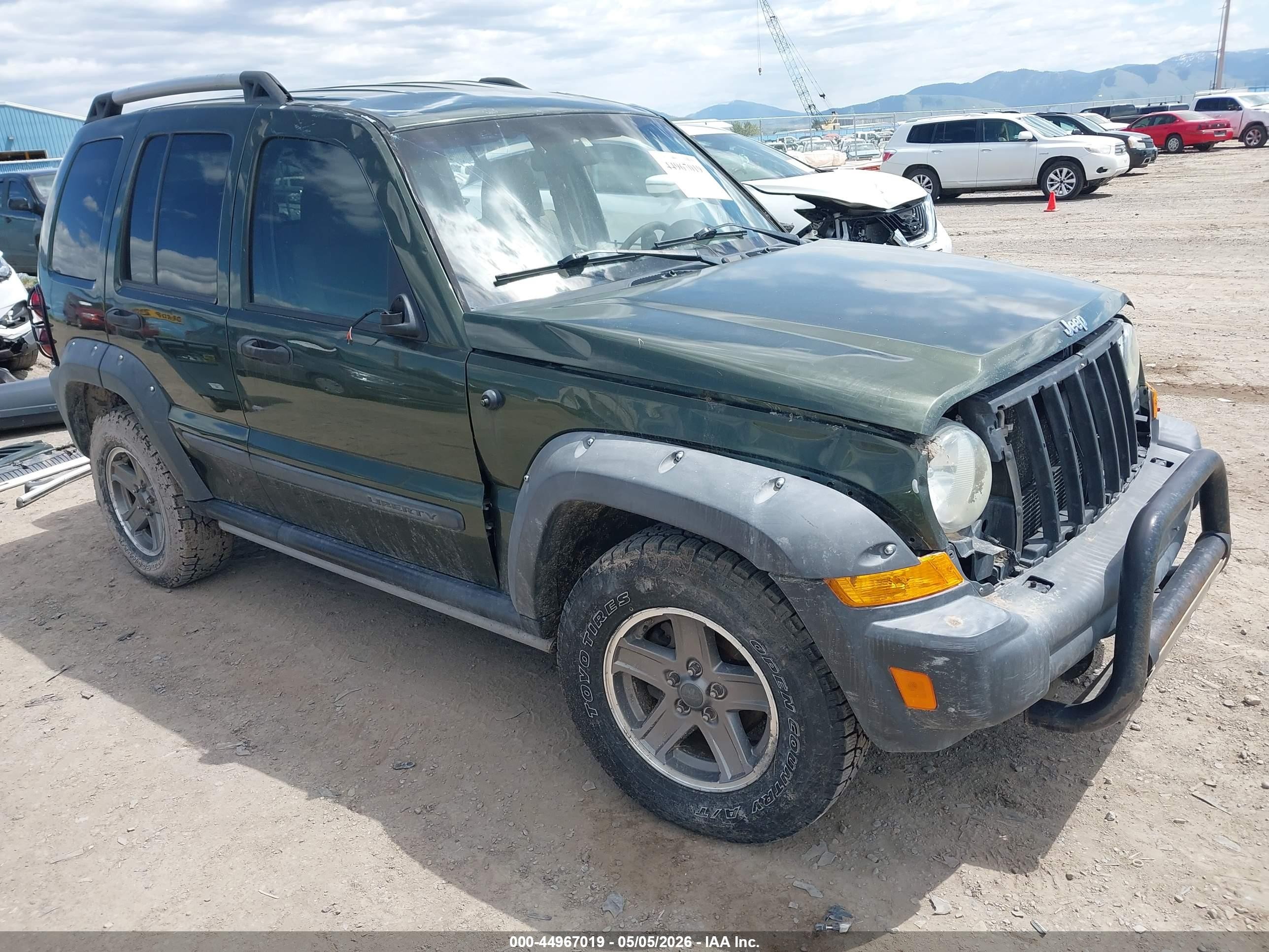 2006 Jeep Liberty Renegade, VIN 1J4GL38K36W214493 — Rollover