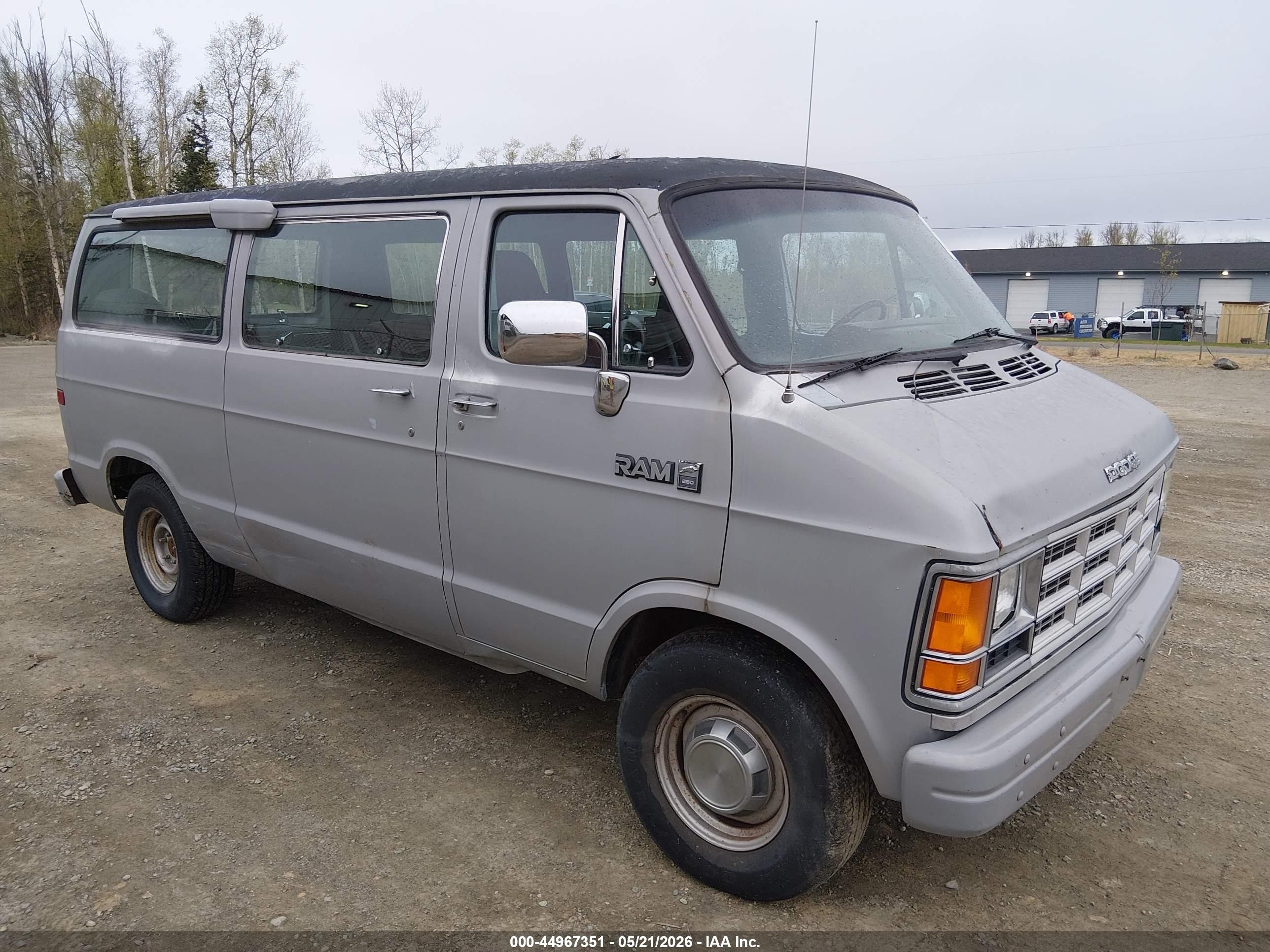 1990 Dodge Passenger, VIN 2B4HB25Y2LK705678 — Normal wear