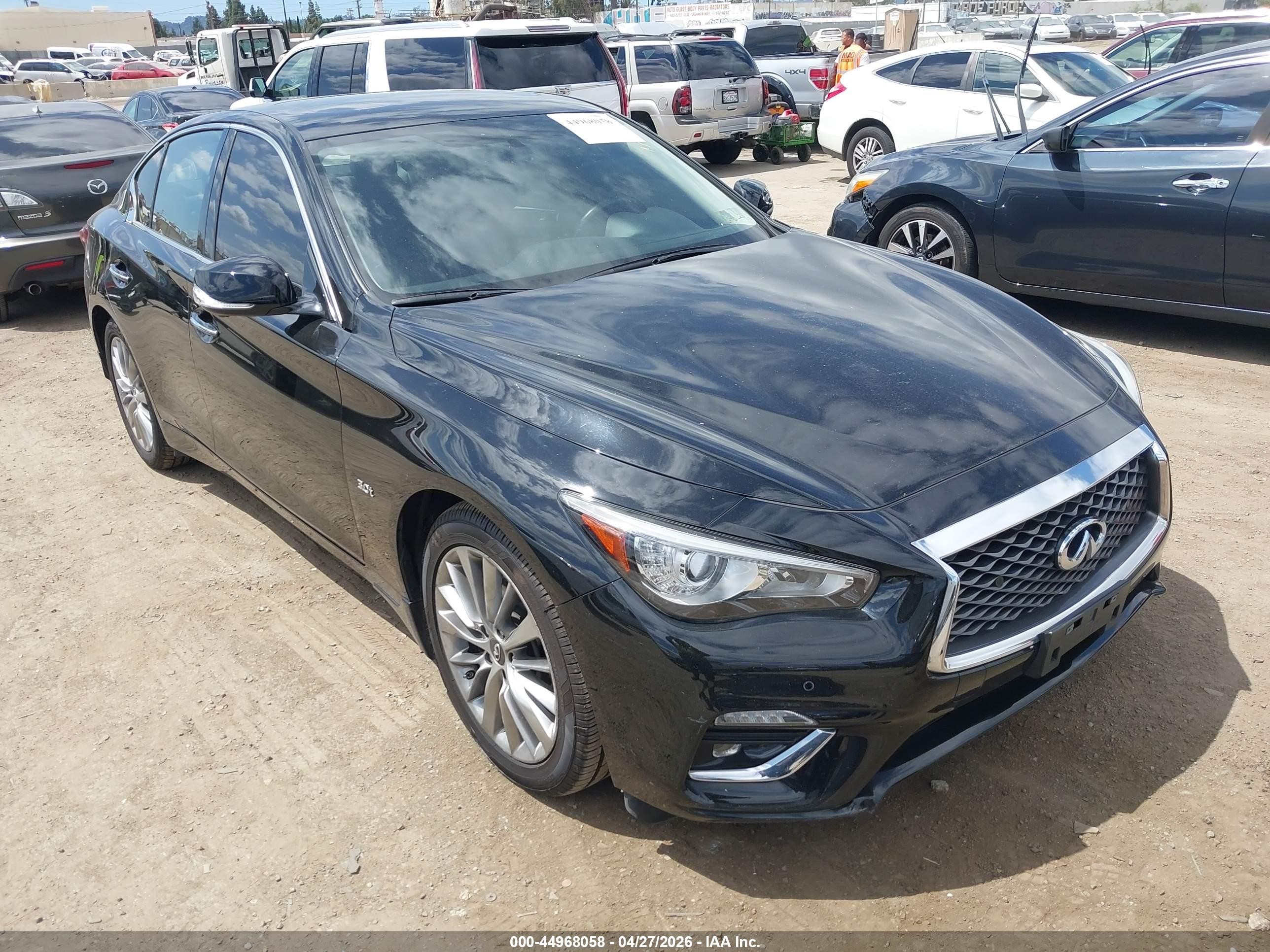 2019 Infiniti Q50 Signature Edition, VIN JN1EV7AR1KM551050 — Fresh water flood