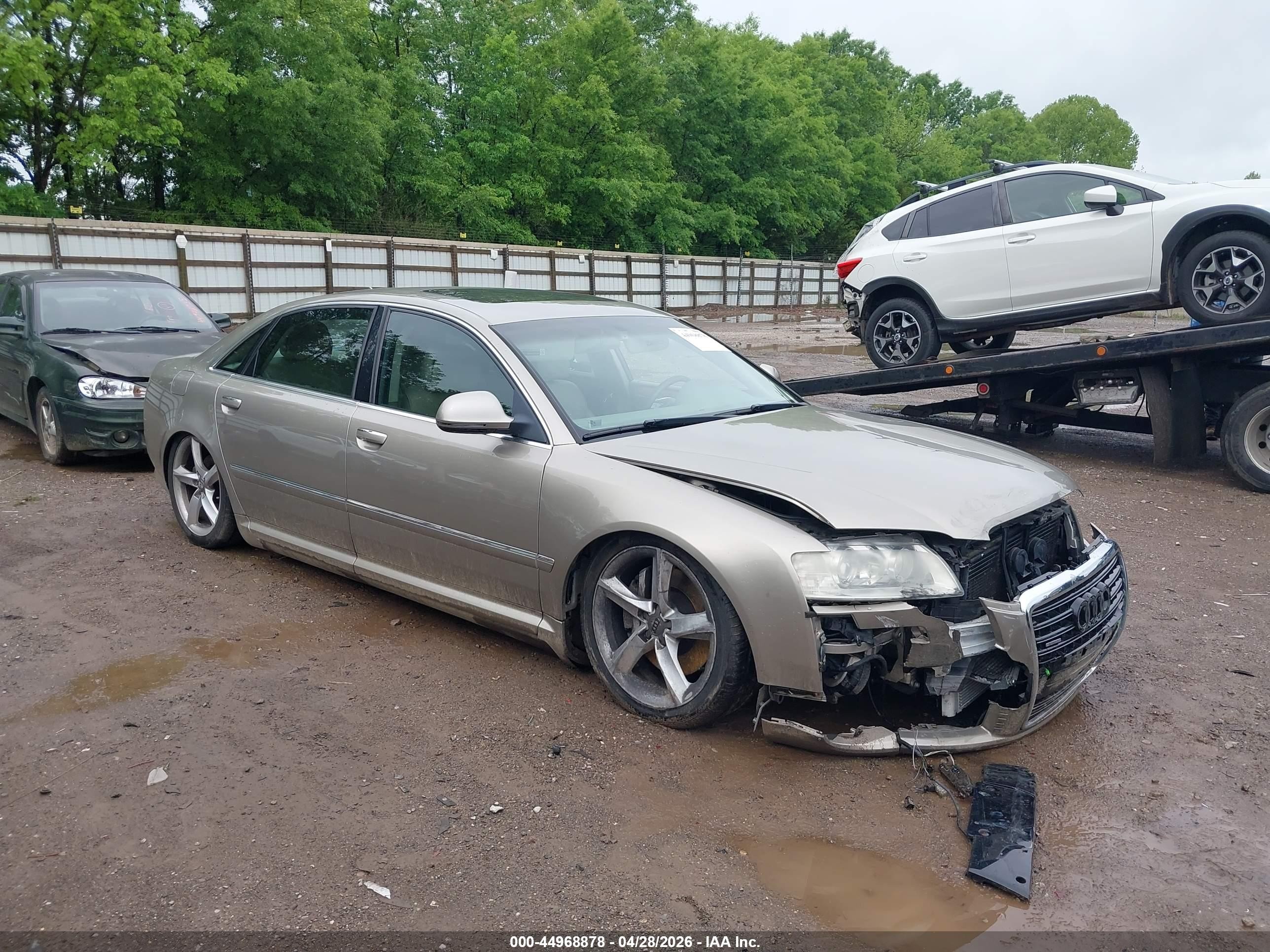 2008 Audi A8 4.2L, VIN WAUMV94E18N006768 — Front end