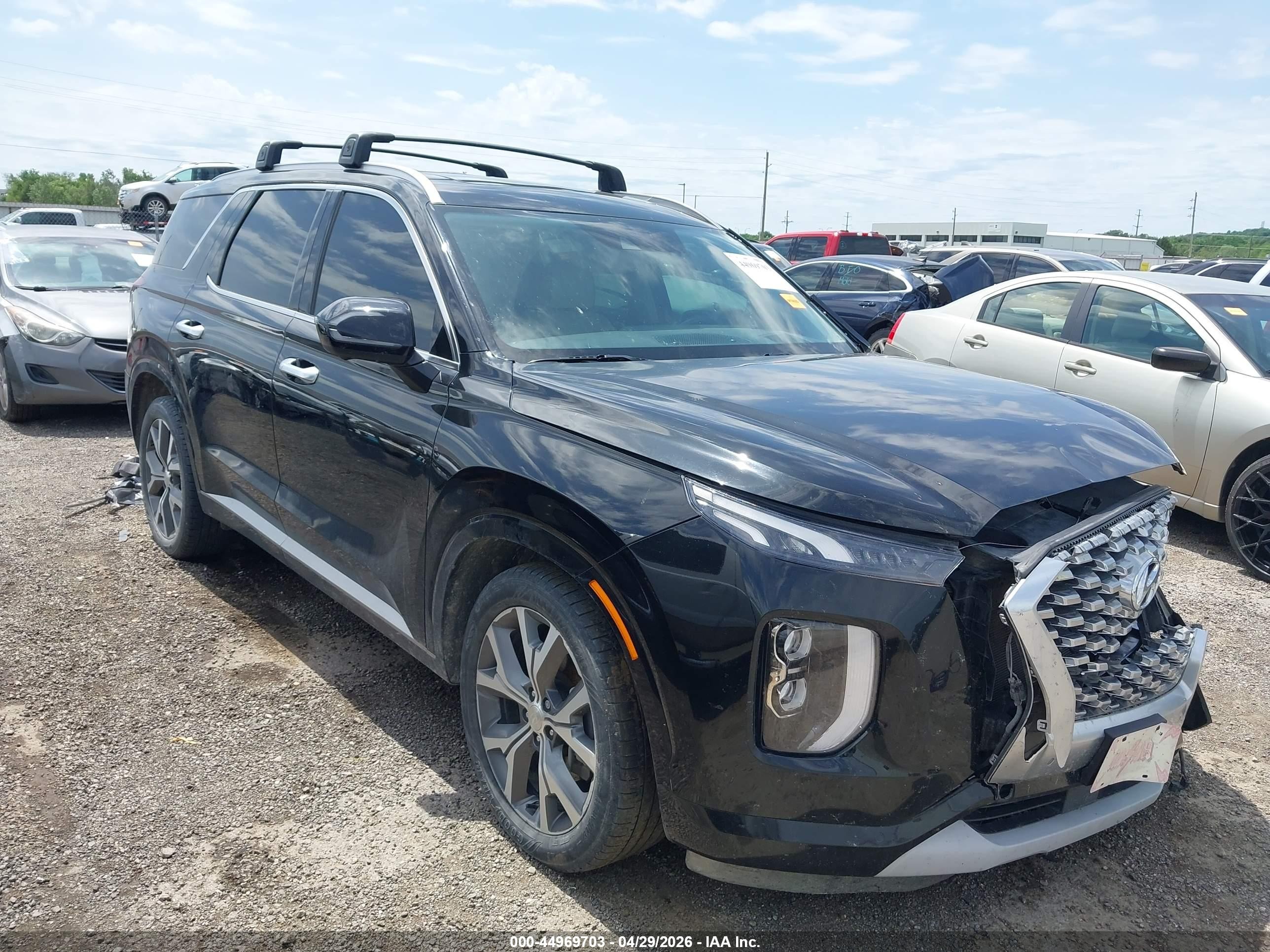 2022 Hyundai Palisade Limited, VIN KM8R54HEXNU346939 — Front end