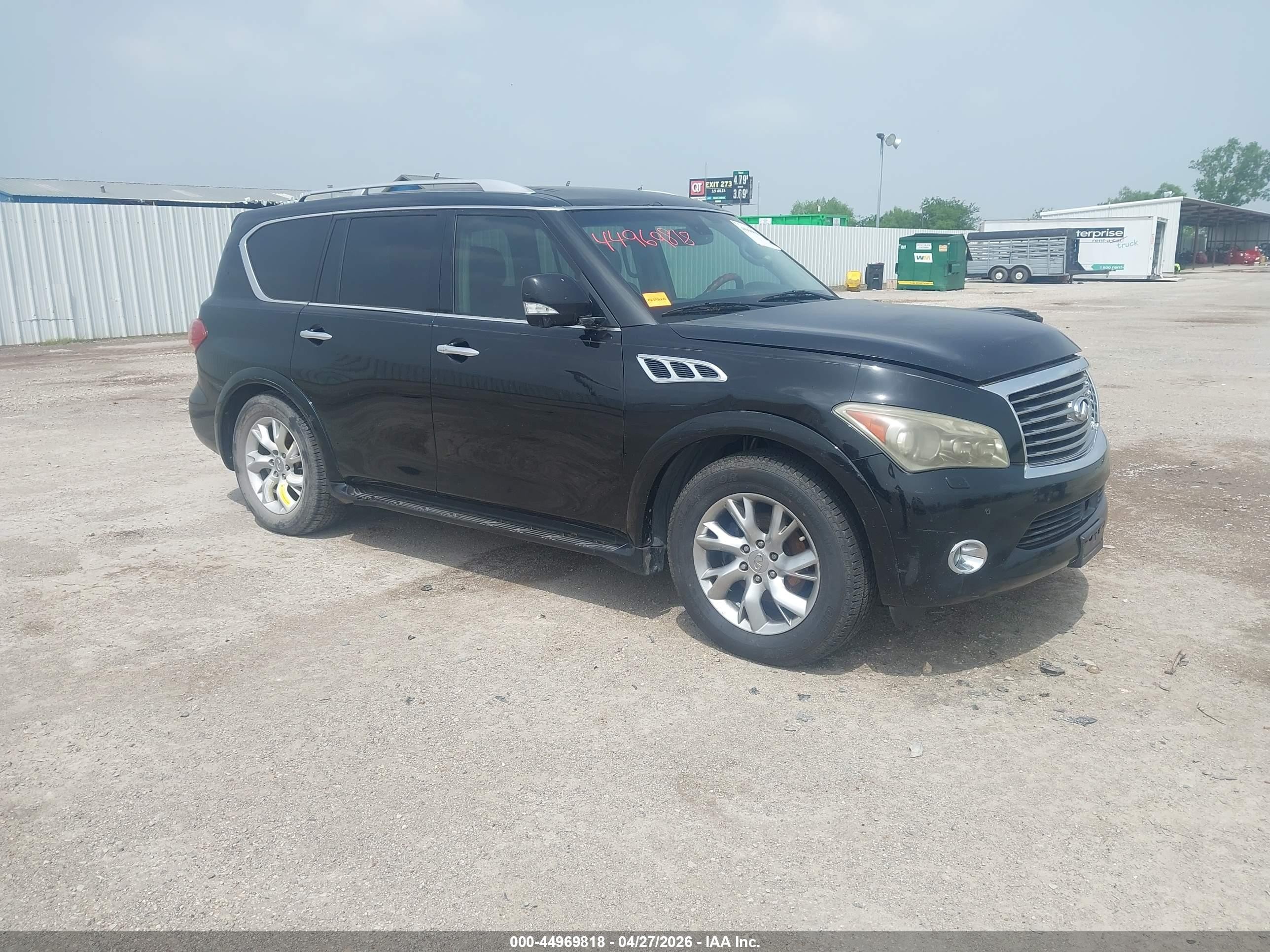 2012 Infiniti QX56 7-passenger, VIN JN8AZ2NF2C9515024 — Normal wear