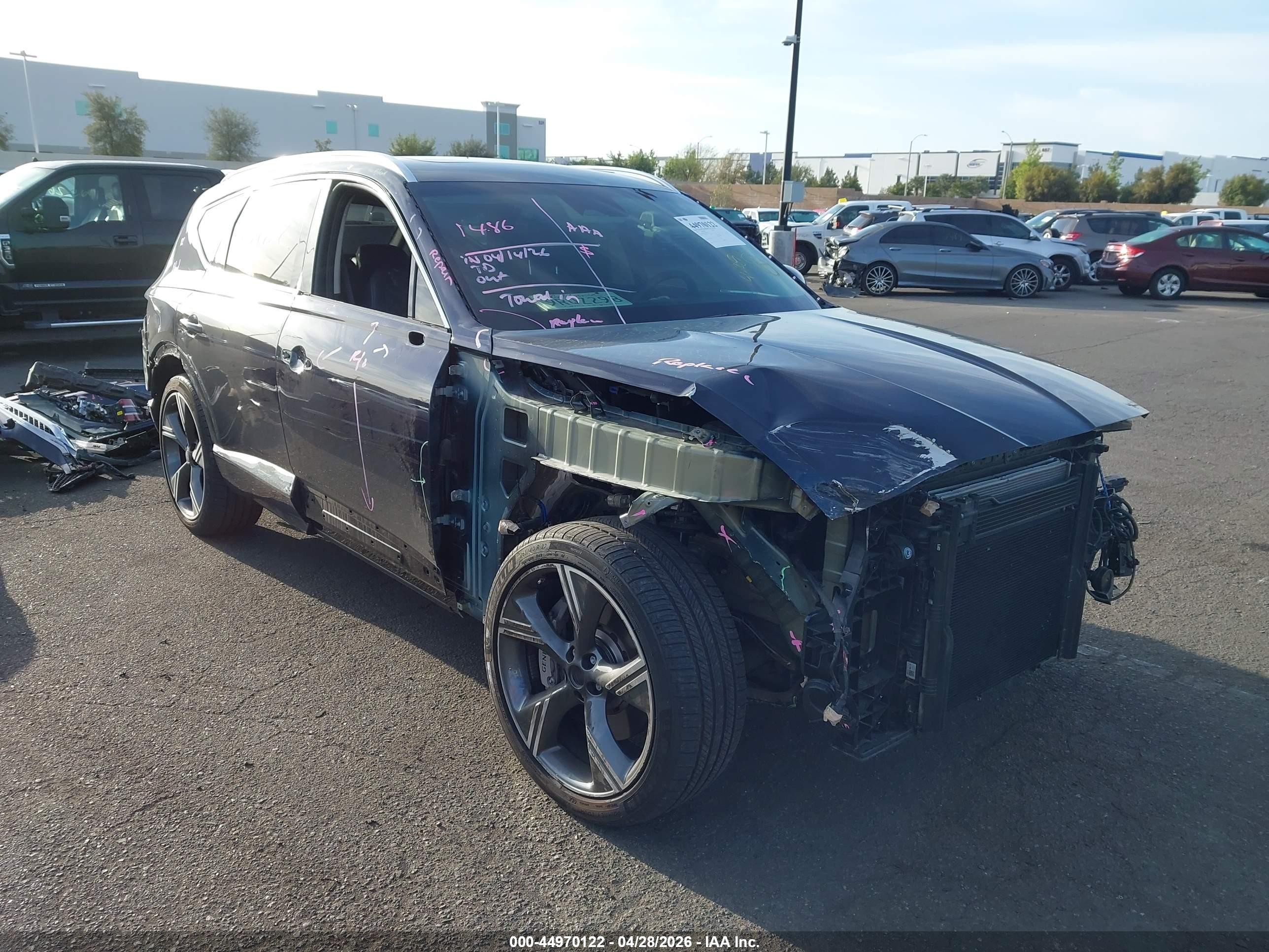 2025 Genesis GV80 Prestige, VIN KMUHEESCXSU254221 — All over
