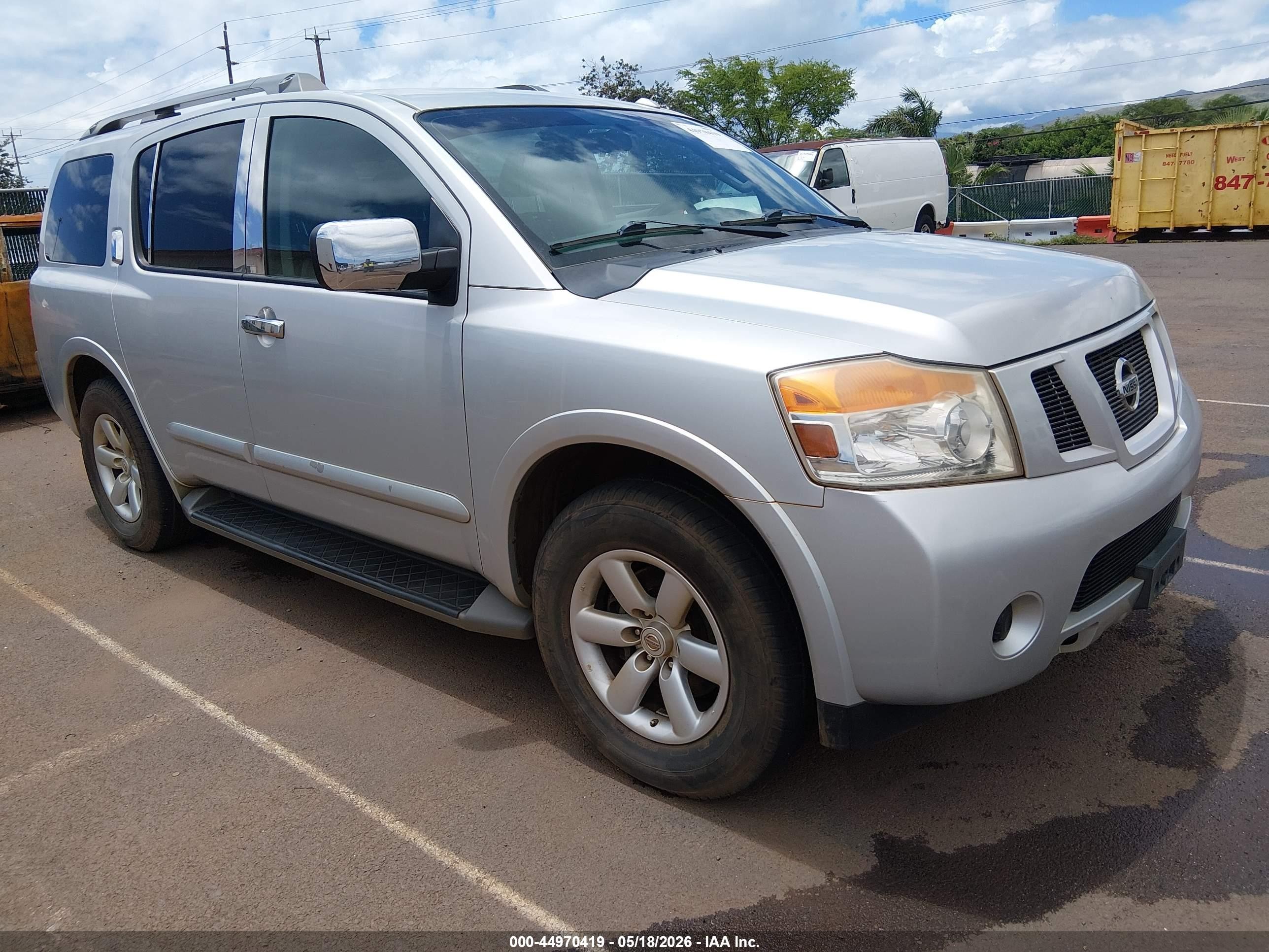 2015 Nissan Armada SV, VIN 5N1AA0ND0FN616625 — Water / flood