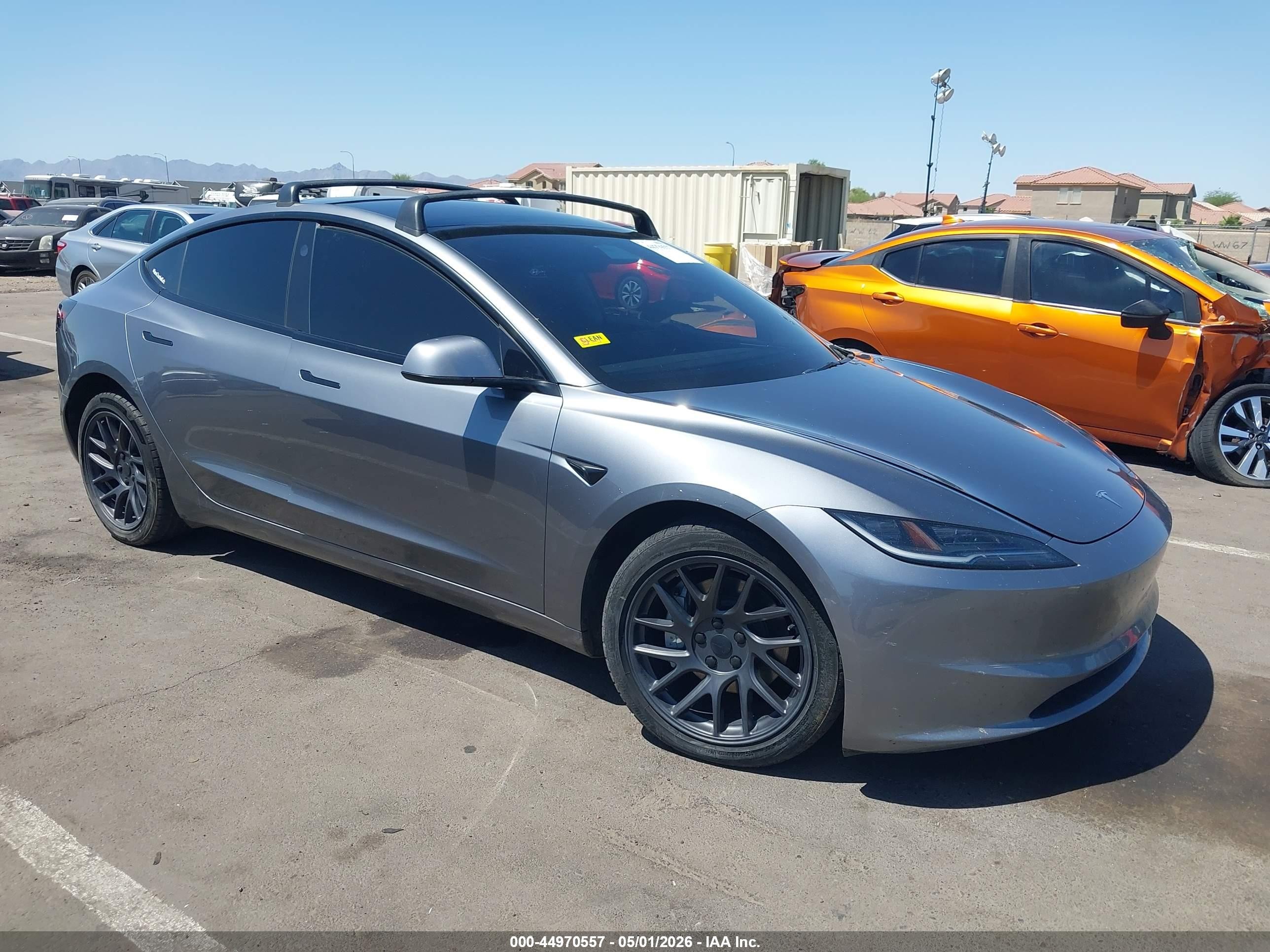 2024 Tesla Model 3, VIN 5YJ3E1EA0RF863384 — Side