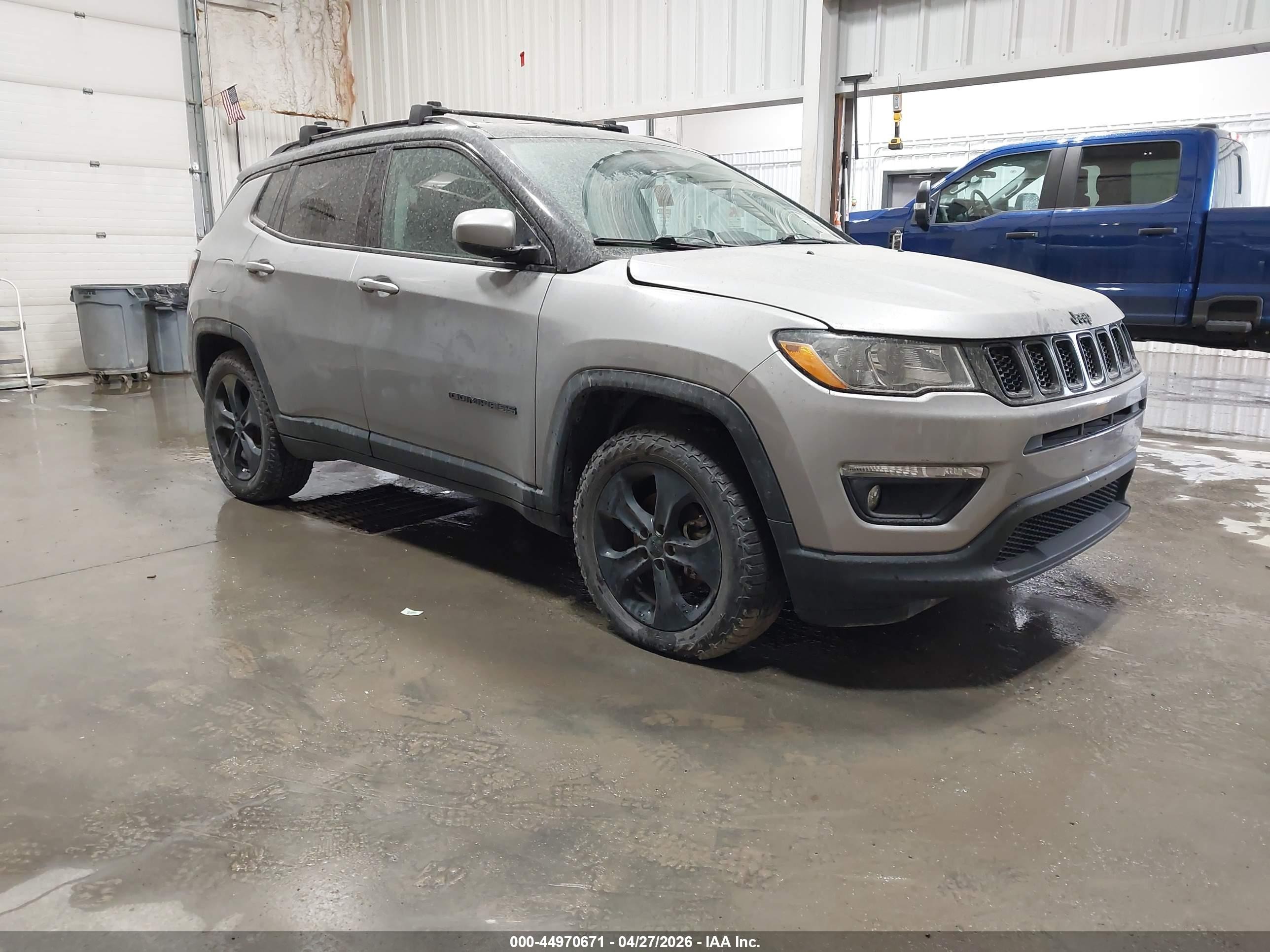 2018 Jeep Compass Altitude, VIN 3C4NJDBB5JT323957 — Fresh water flood