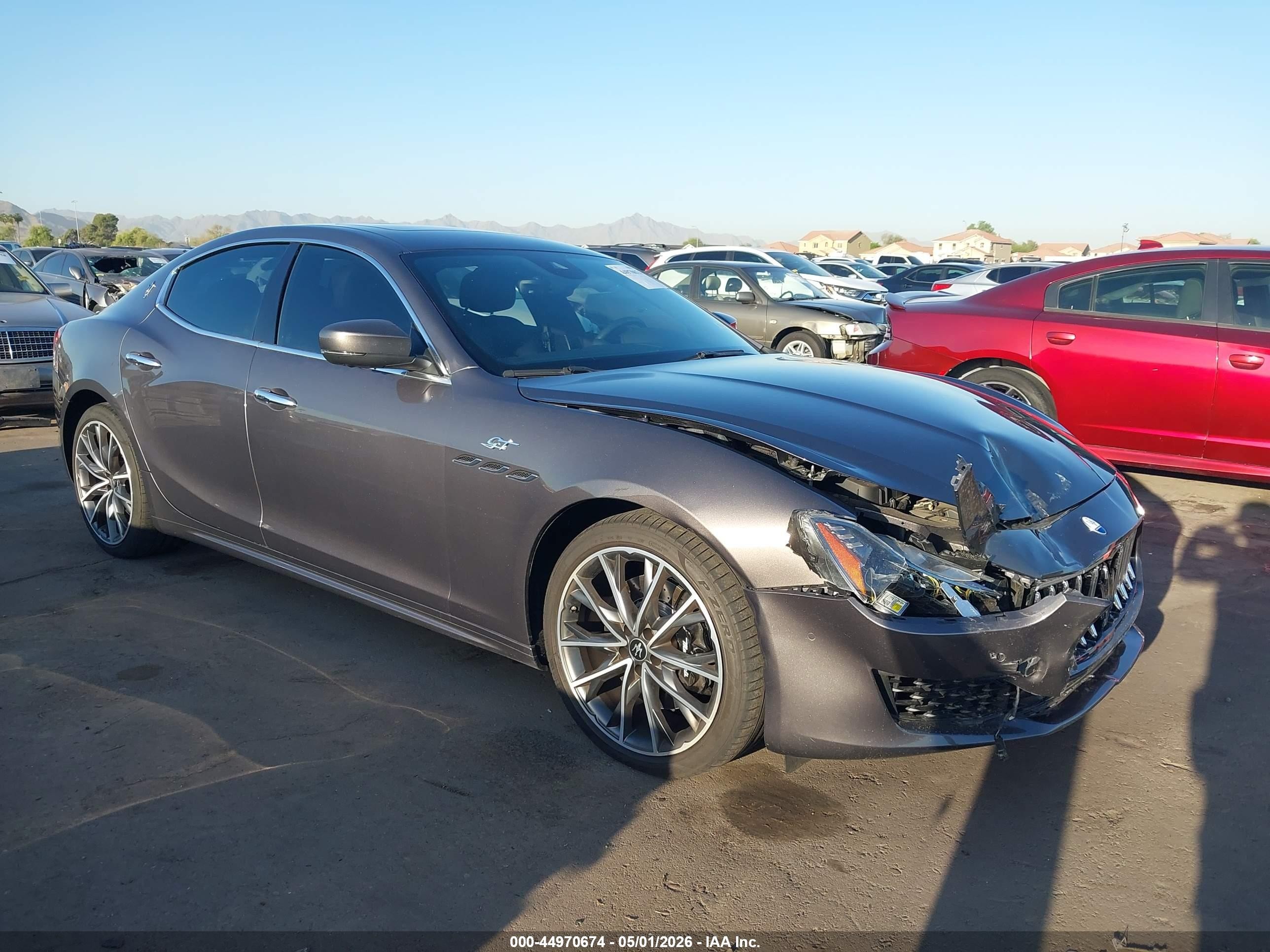 2023 Maserati Ghibli, VIN ZAM57XSA8PX413992 — Перед