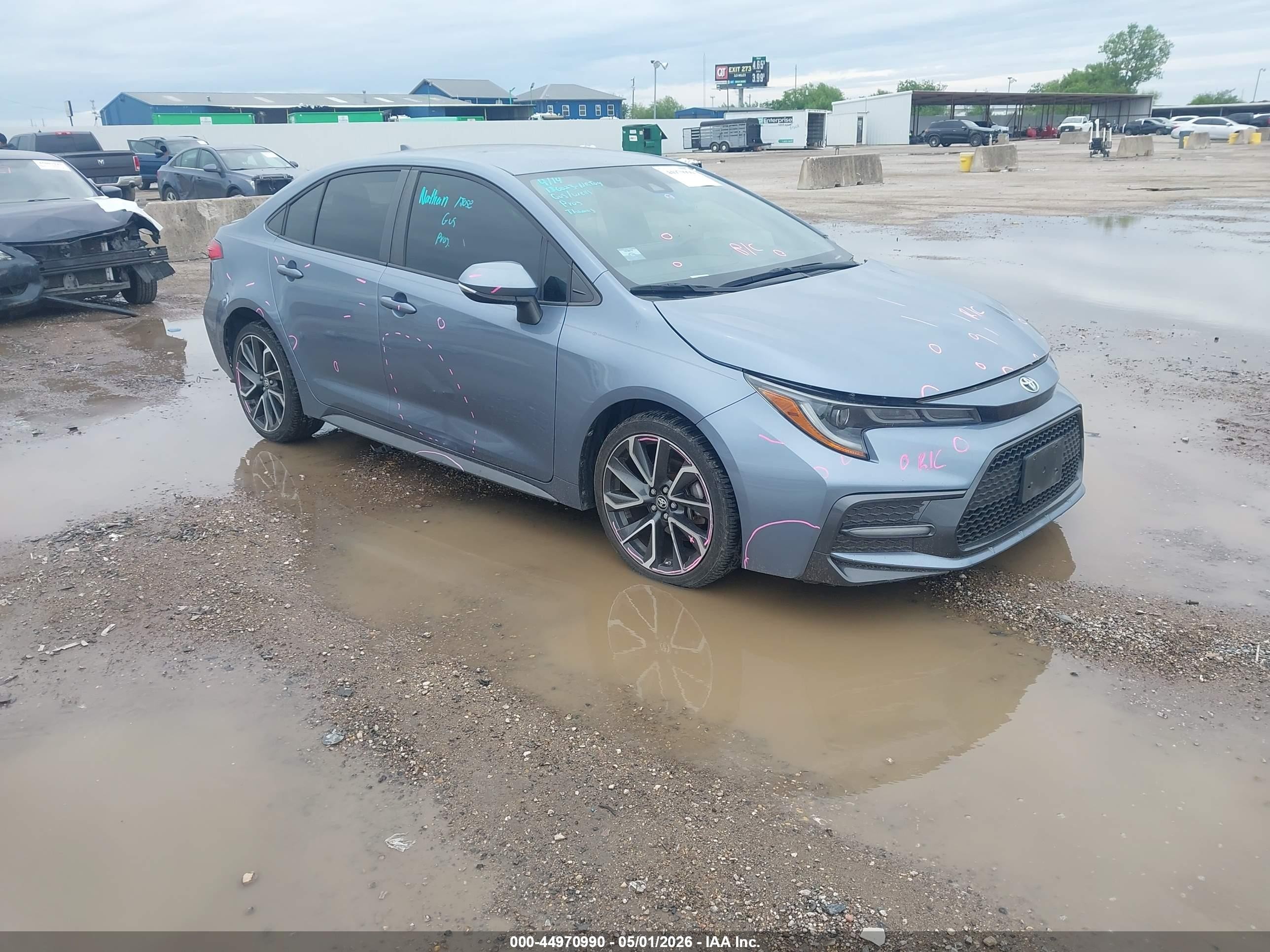 2021 Toyota Corolla SE, VIN JTDS4MCE7MJ063902 — All over