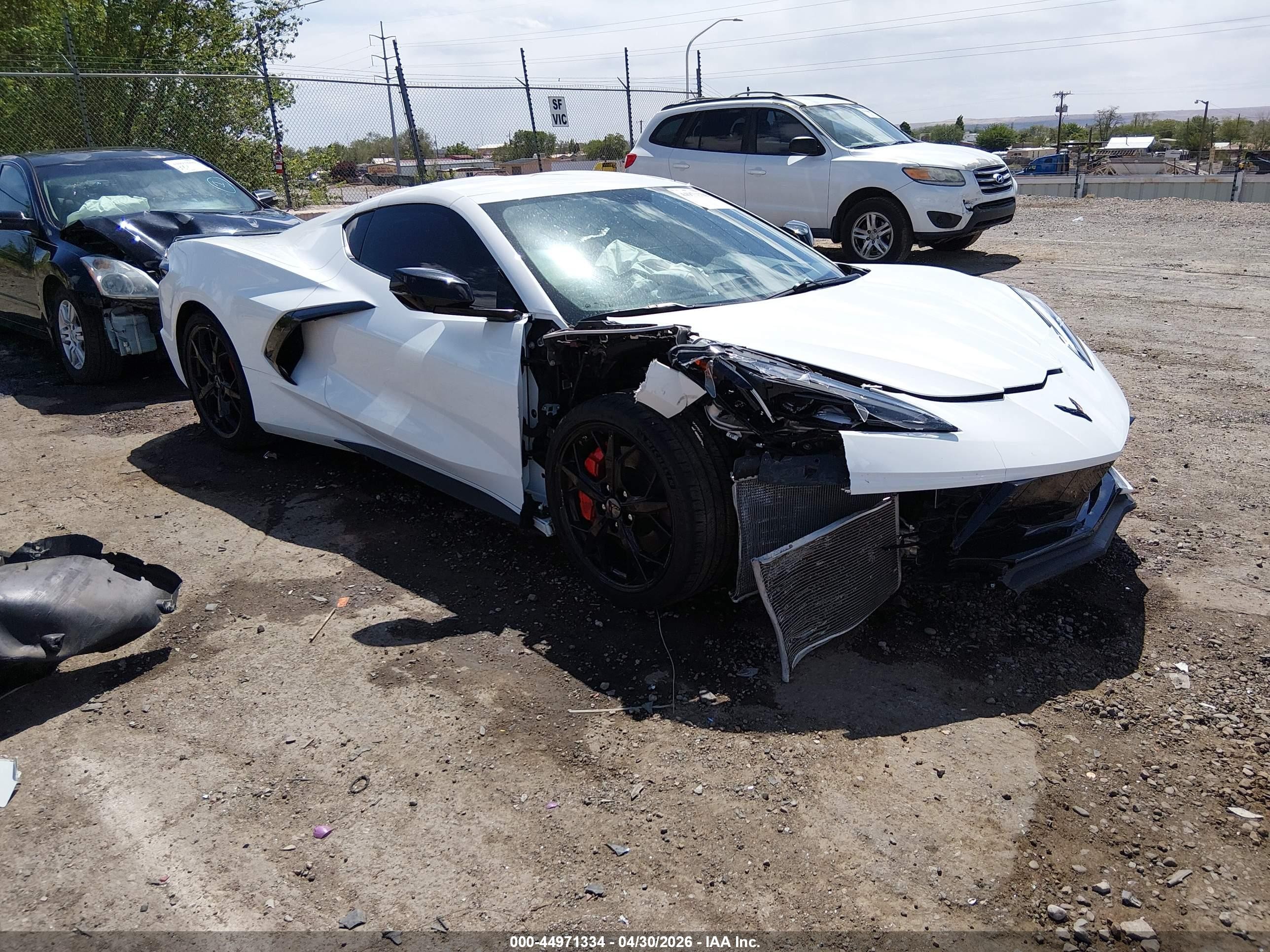 2022 Chevrolet Corvette 2LT, VIN 1G1YB2D44N5108601 — Front end