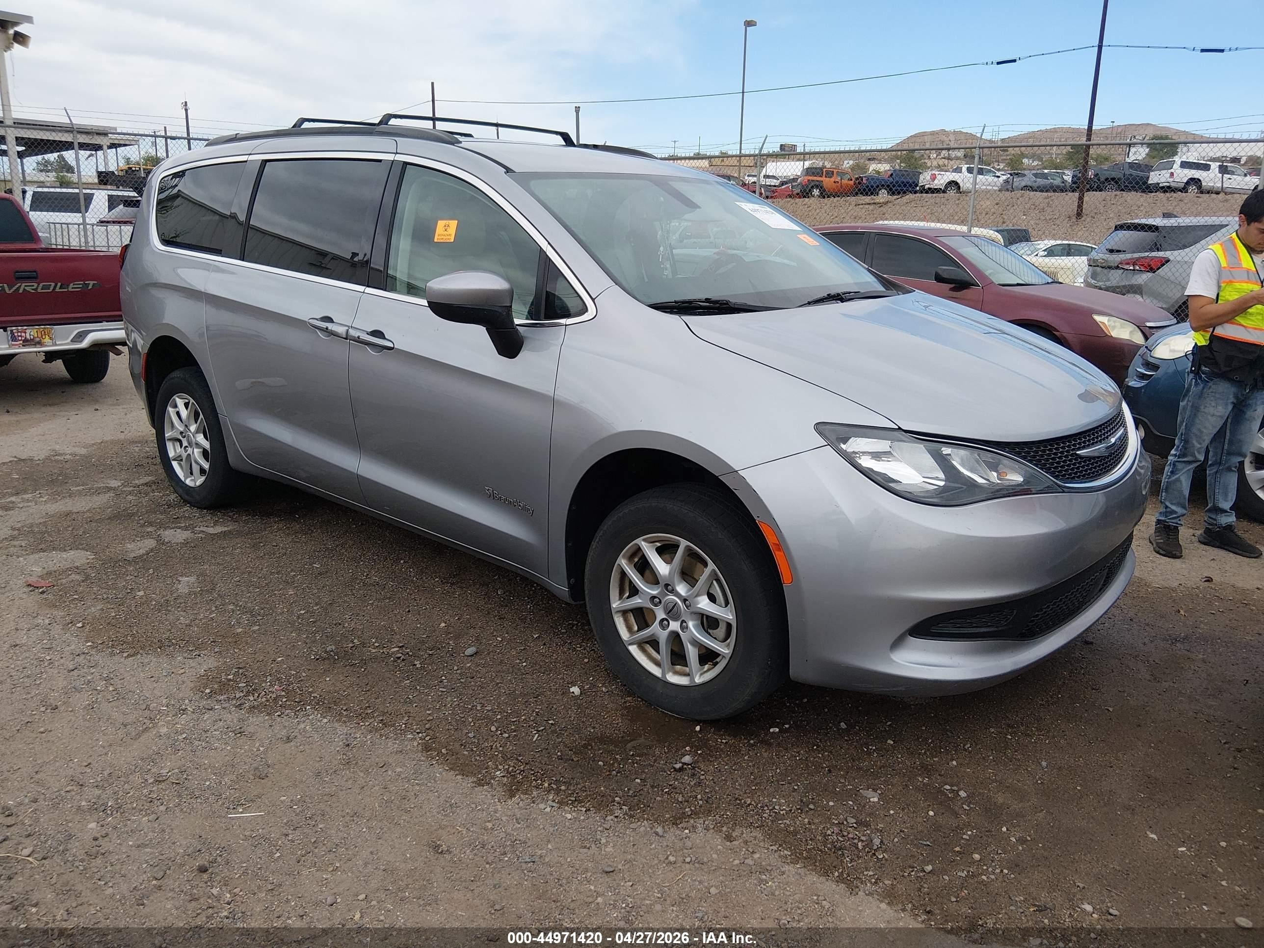 2021 Chrysler Voyager LXi, VIN 2C4RC1DG0MR519539 — Biohazard / chemical