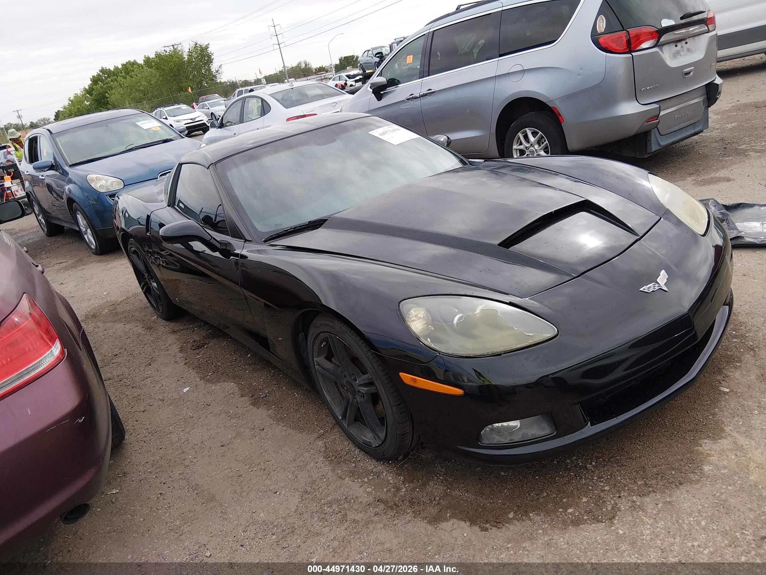 2009 Chevrolet Corvette 1LT, VIN 1G1YY25W395114071 — Front end