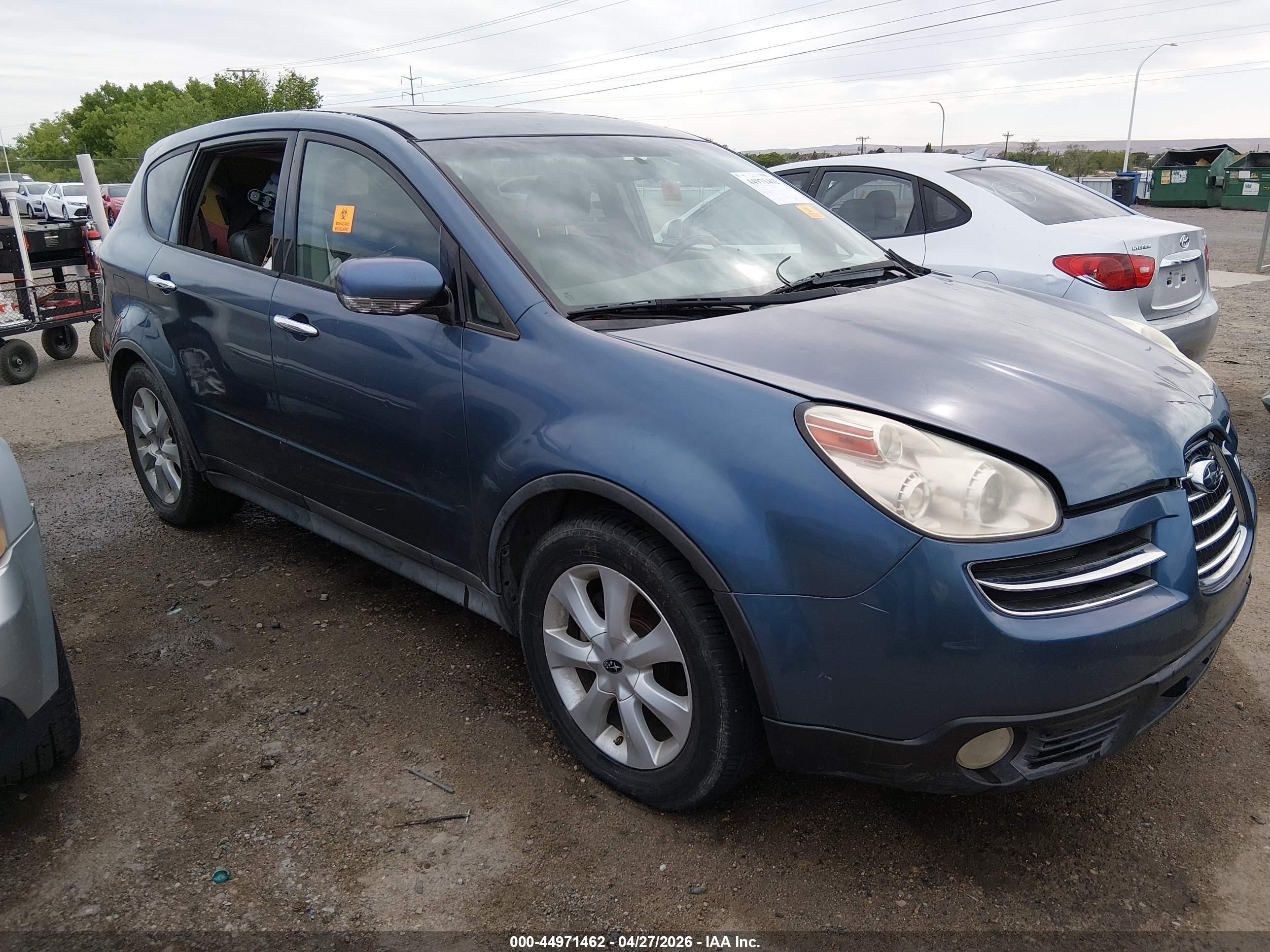 2006 Subaru Tribeca 7-Pass, VIN 4S4WX85C264432061 — Biohazard / chemical