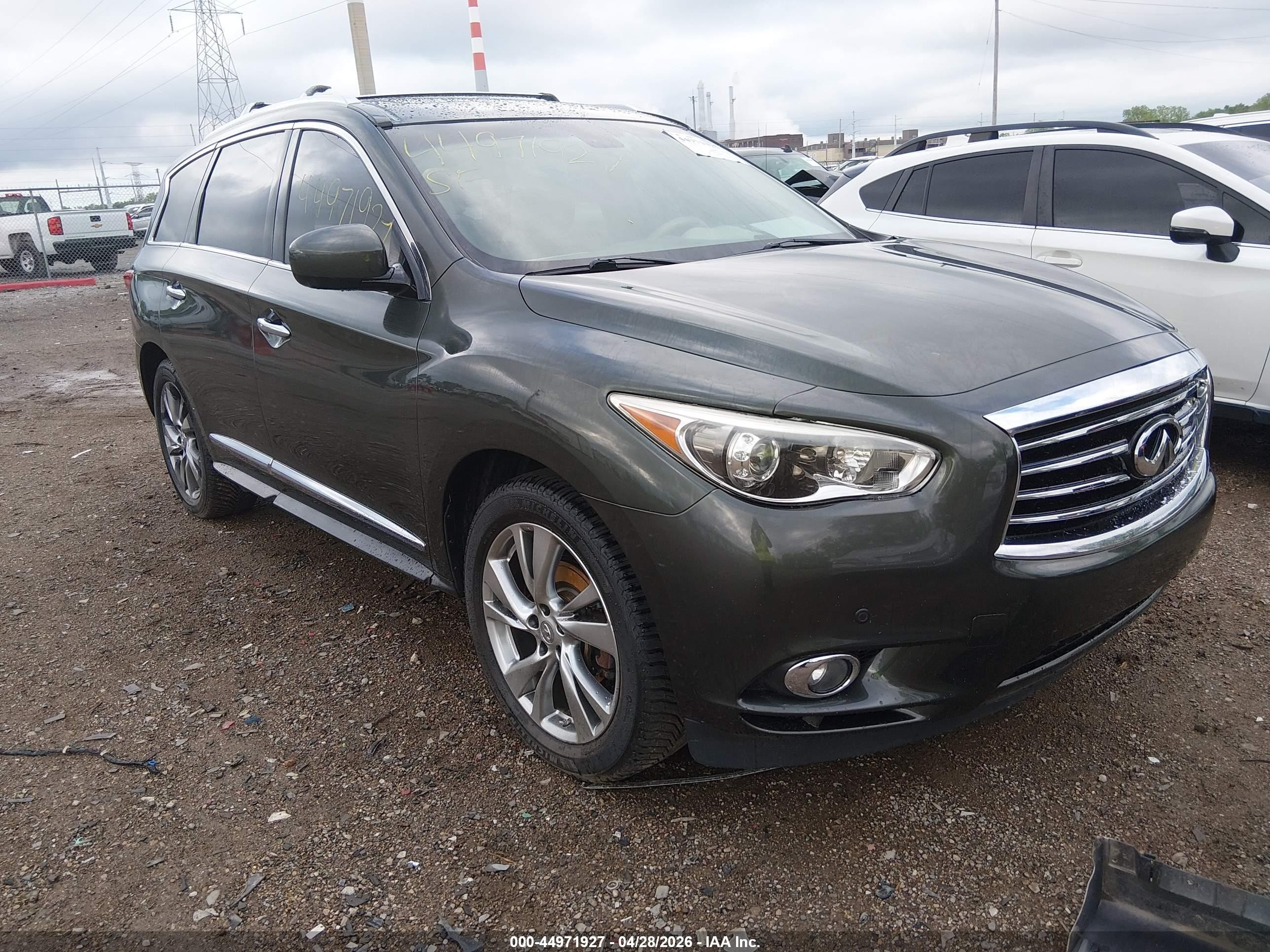 2013 Infiniti JX35, VIN 5N1AL0MM0DC306981 — Roof