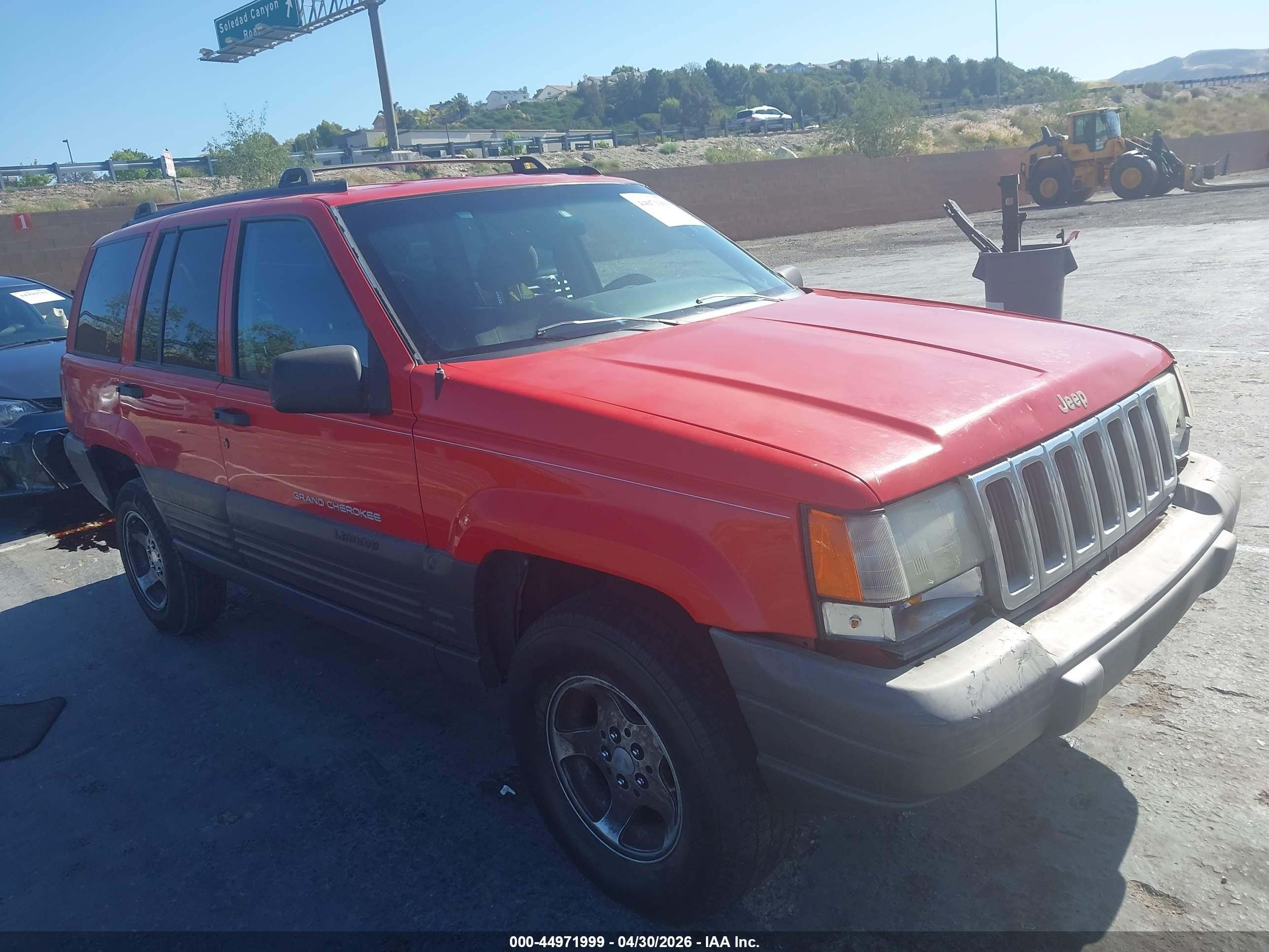 1997 Jeep Grand Cherokee TSi, VIN 1J4FX58S3VC770654 — Front end