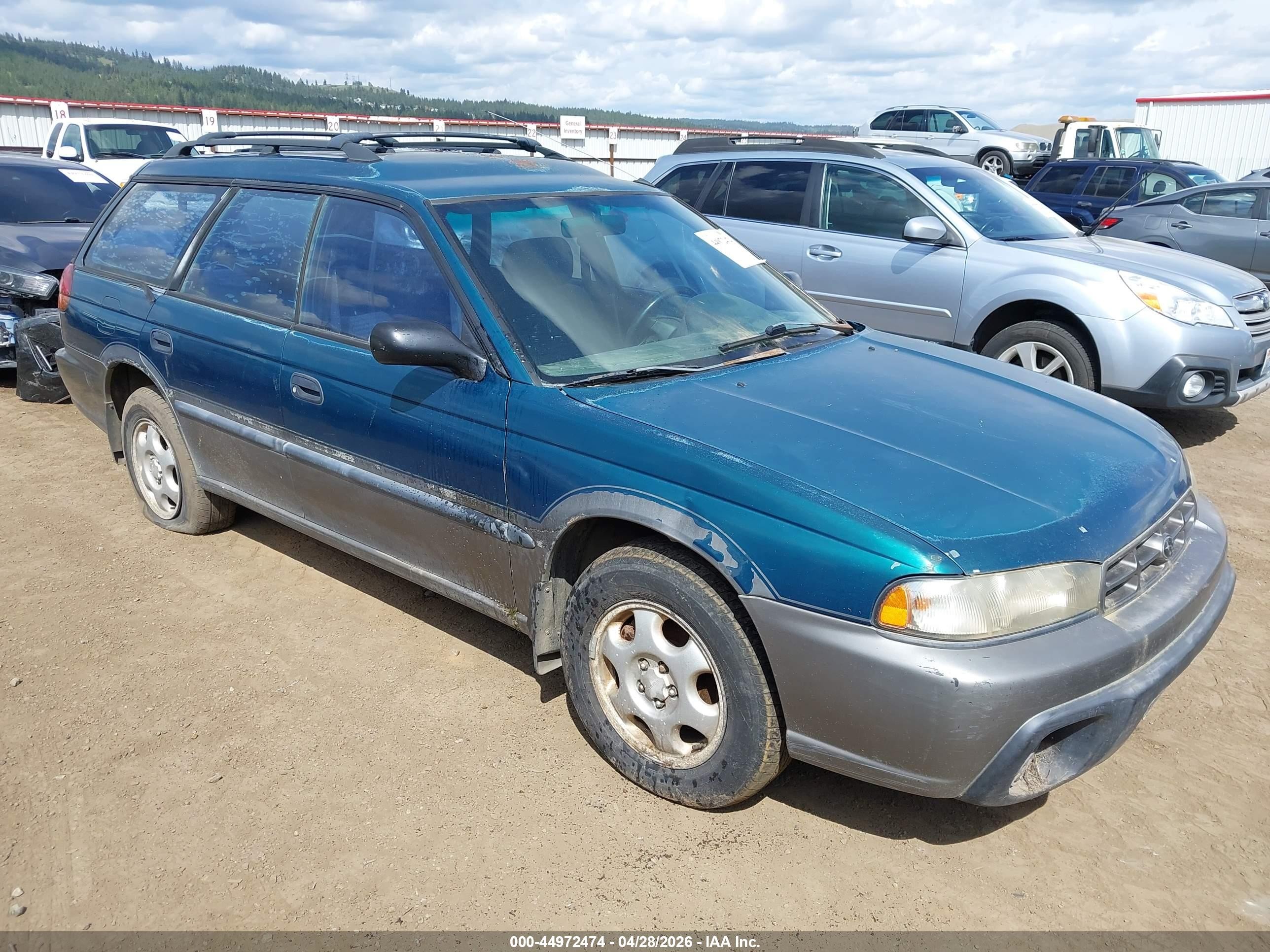1996 Subaru Legacy Outback, VIN 4S3BG6857T7371224 — Обычный износ