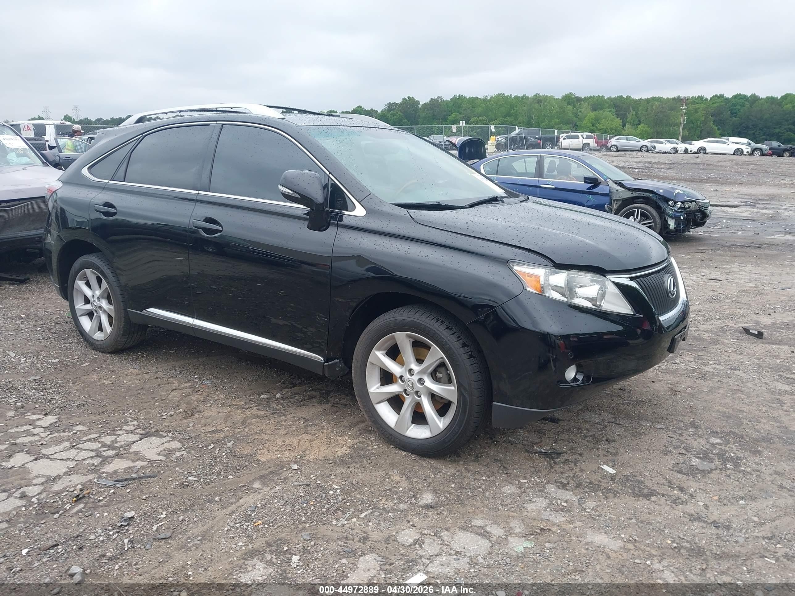 2012 Lexus RX 350, VIN JTJBK1BA4C2446415 — Rear end