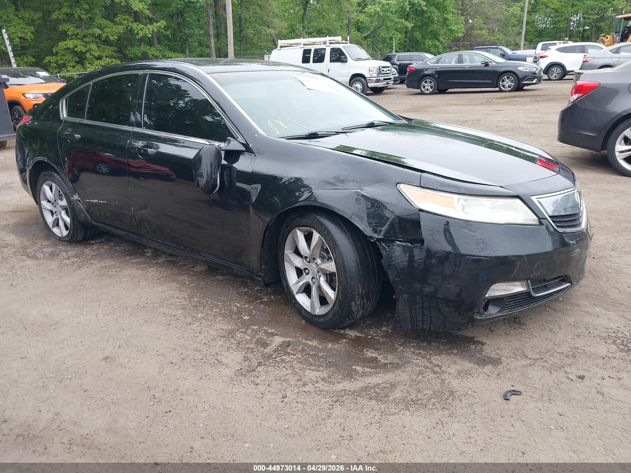 2012 Acura TL Technology, VIN 19UUA8F56CA033343 — Side