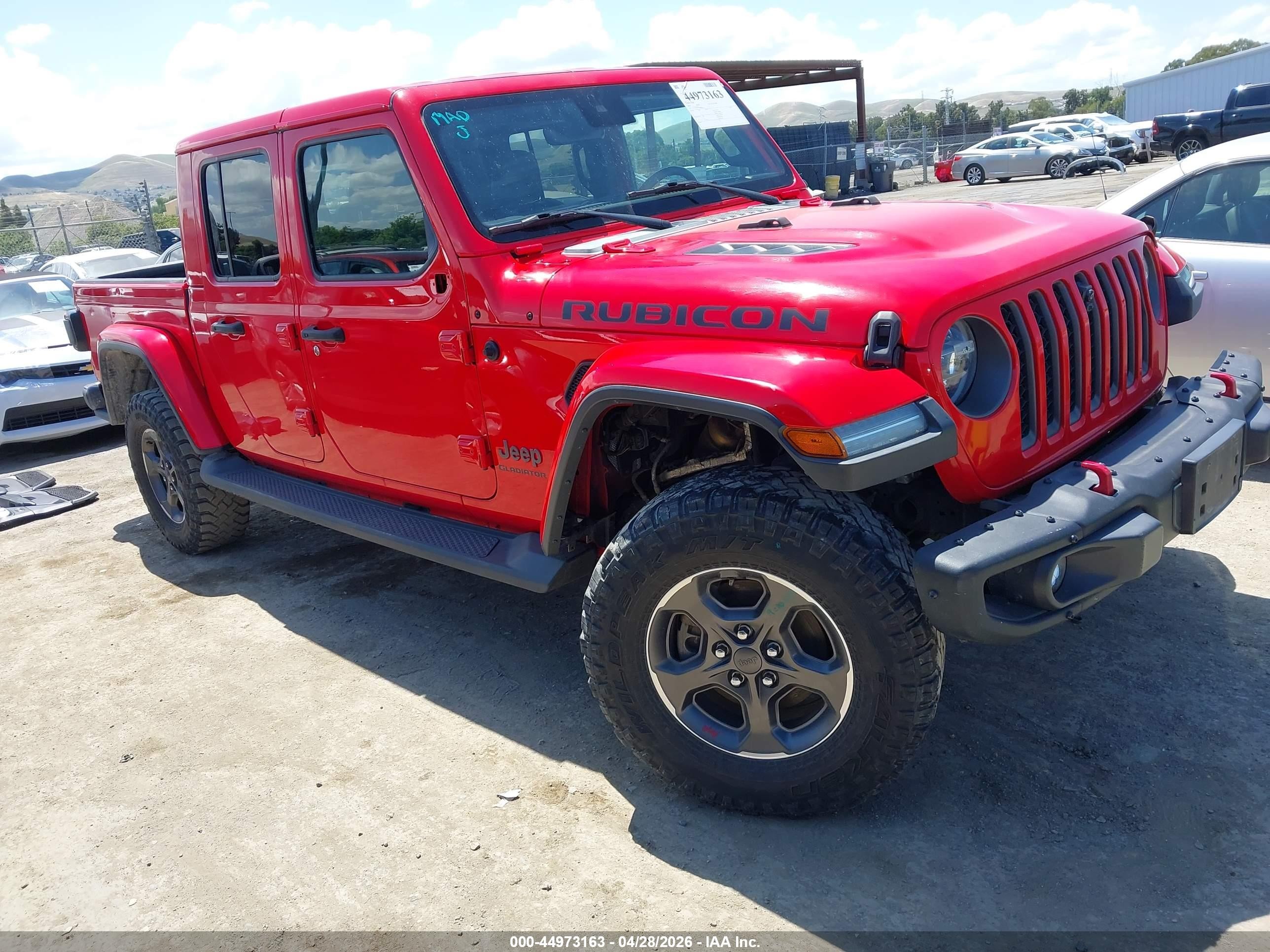 2020 Jeep Gladiator Rubicon, VIN 1C6JJTBG4LL116485 — Mechanical