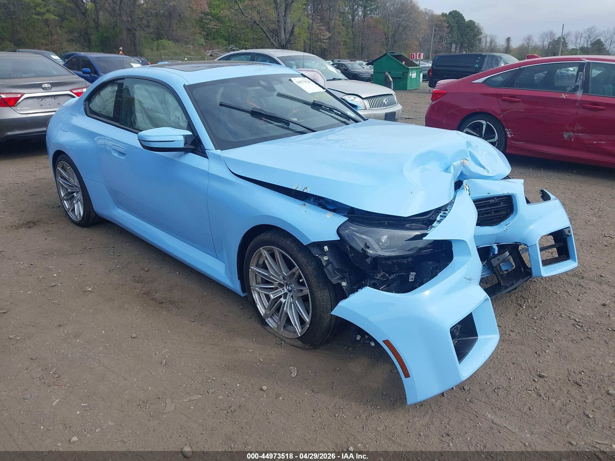 2026 BMW M2, VIN 3MF23DM09T8F93821 — Front end